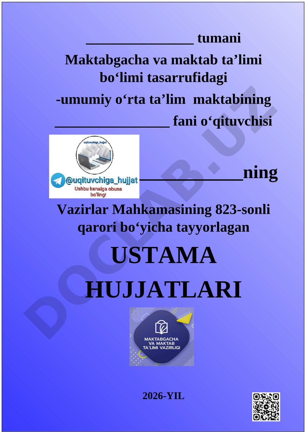O'qituvchi faoliyatini baholash mezonlari