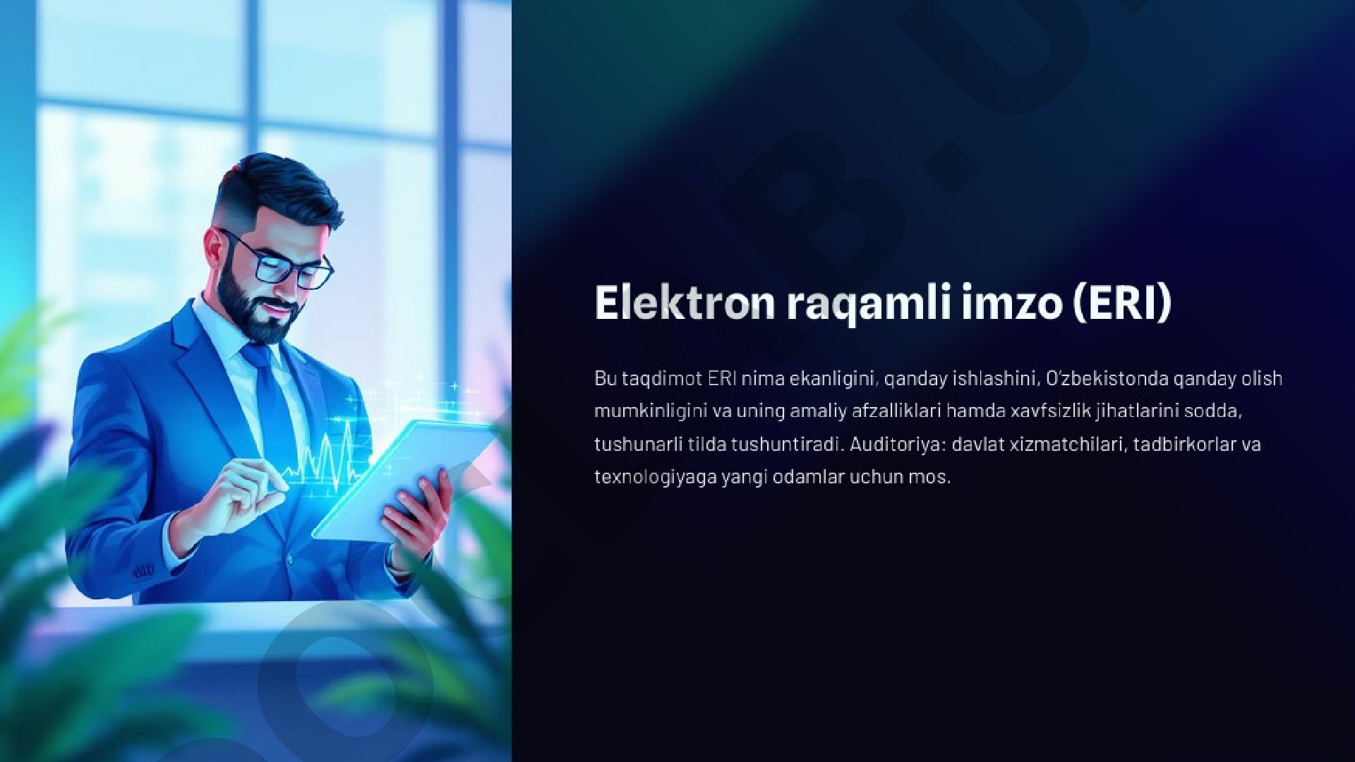 Elektron raqamli imzo (ERI)