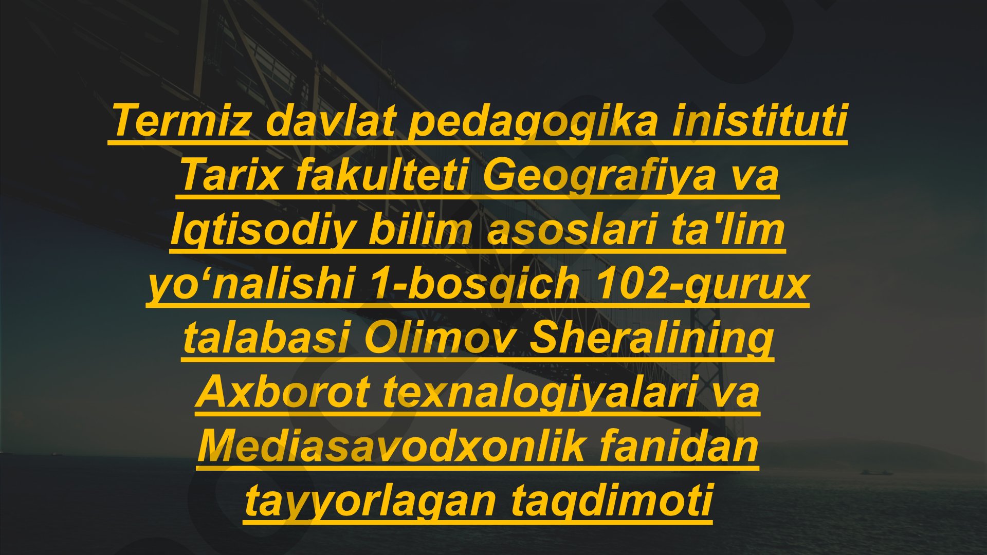 internet tarmoqlarining tuzilishi