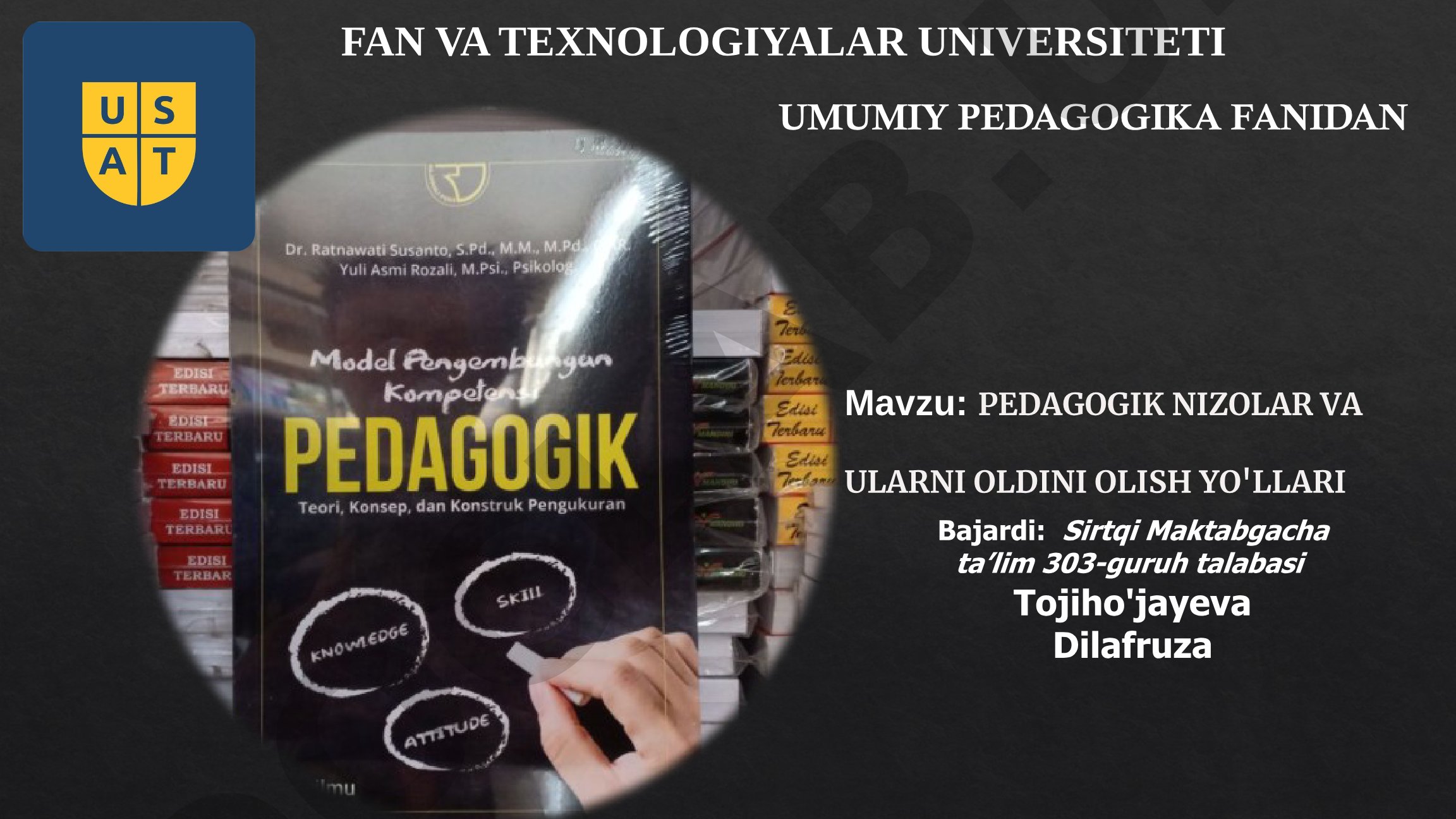 Pedagogik nizolar va ularni oldini olish yo'llari