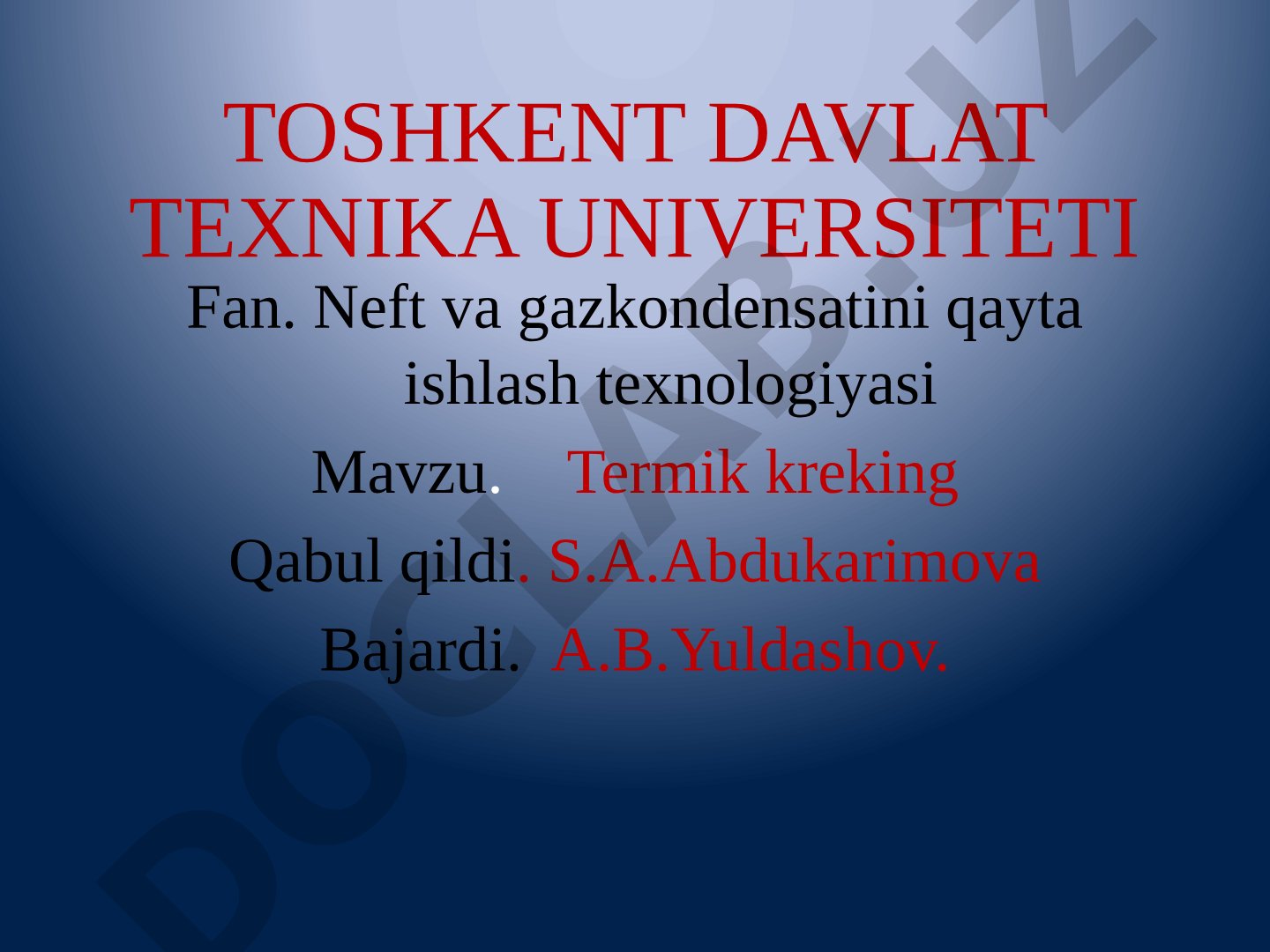 Termik kreking