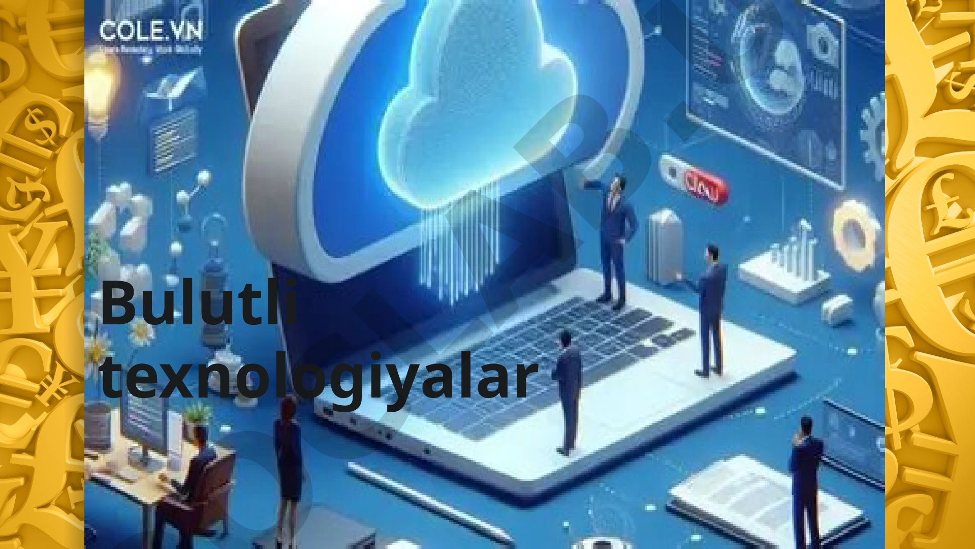 Bulutli texnologiyalar