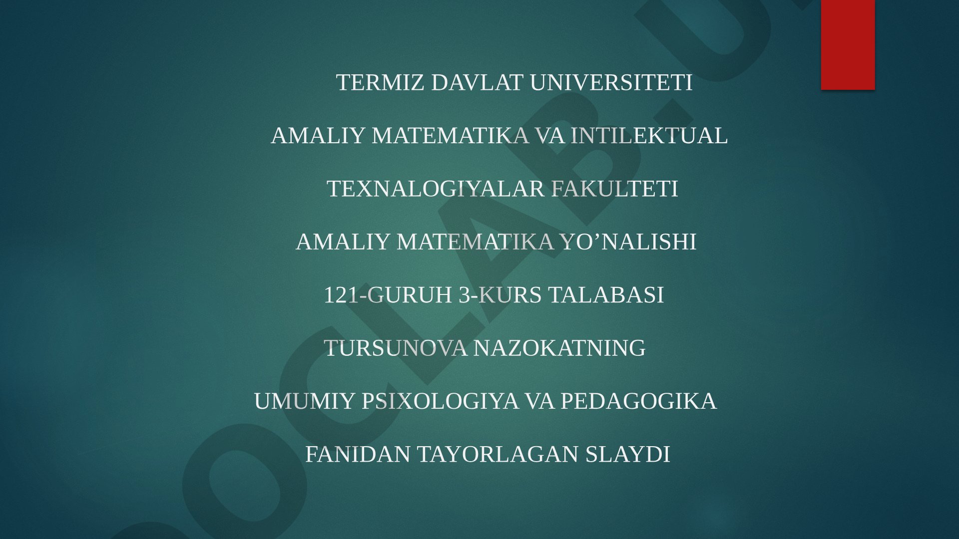 Dasturiy vositalarning didaktik imkoniyatlari
