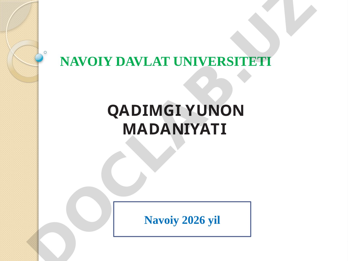 Qadimgi Yunon madaniyati