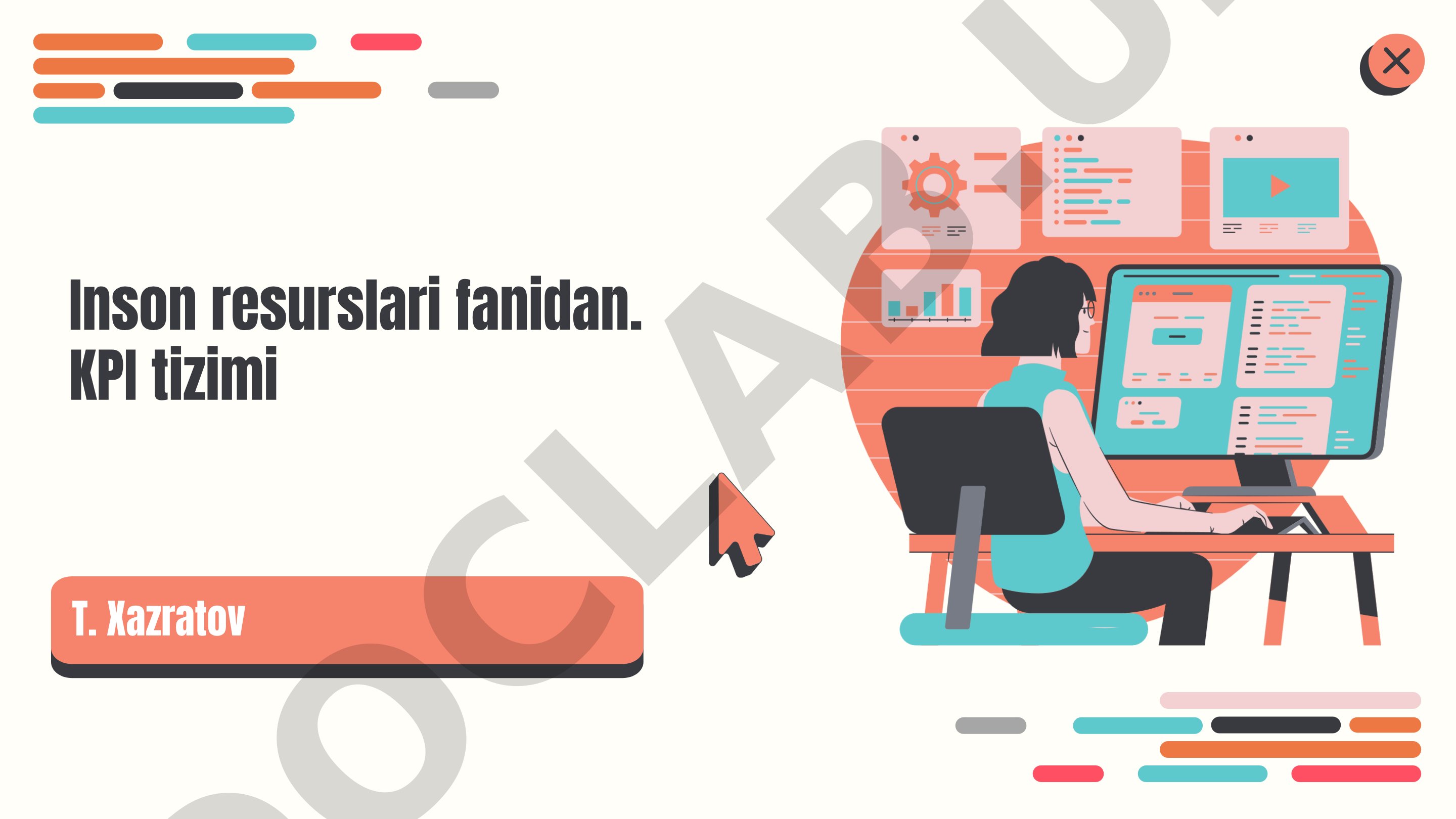 KPI tizimining asosiy tushunchalari, maqsadlari, o'lchash usullari va amaliy qo'llanilishi