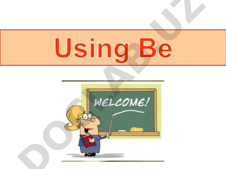 Singular and Plural Pronouns with Be Verb