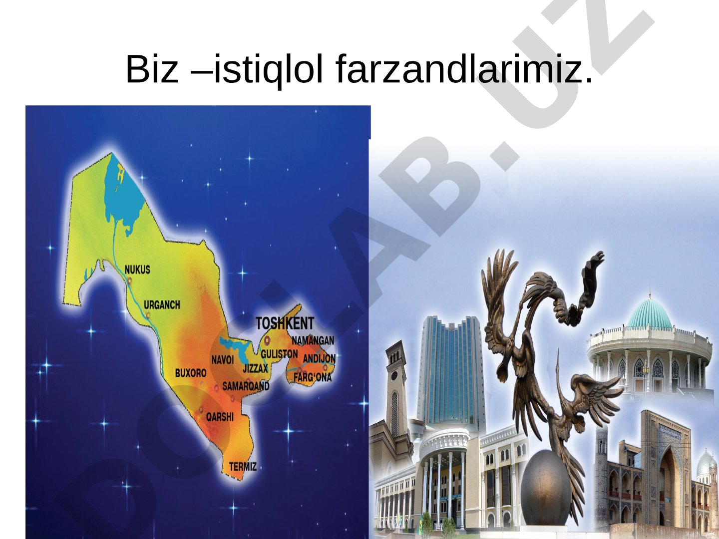 O'zbekiston mustaqilligining 33 yilligi bayramiga bag'ishlangan