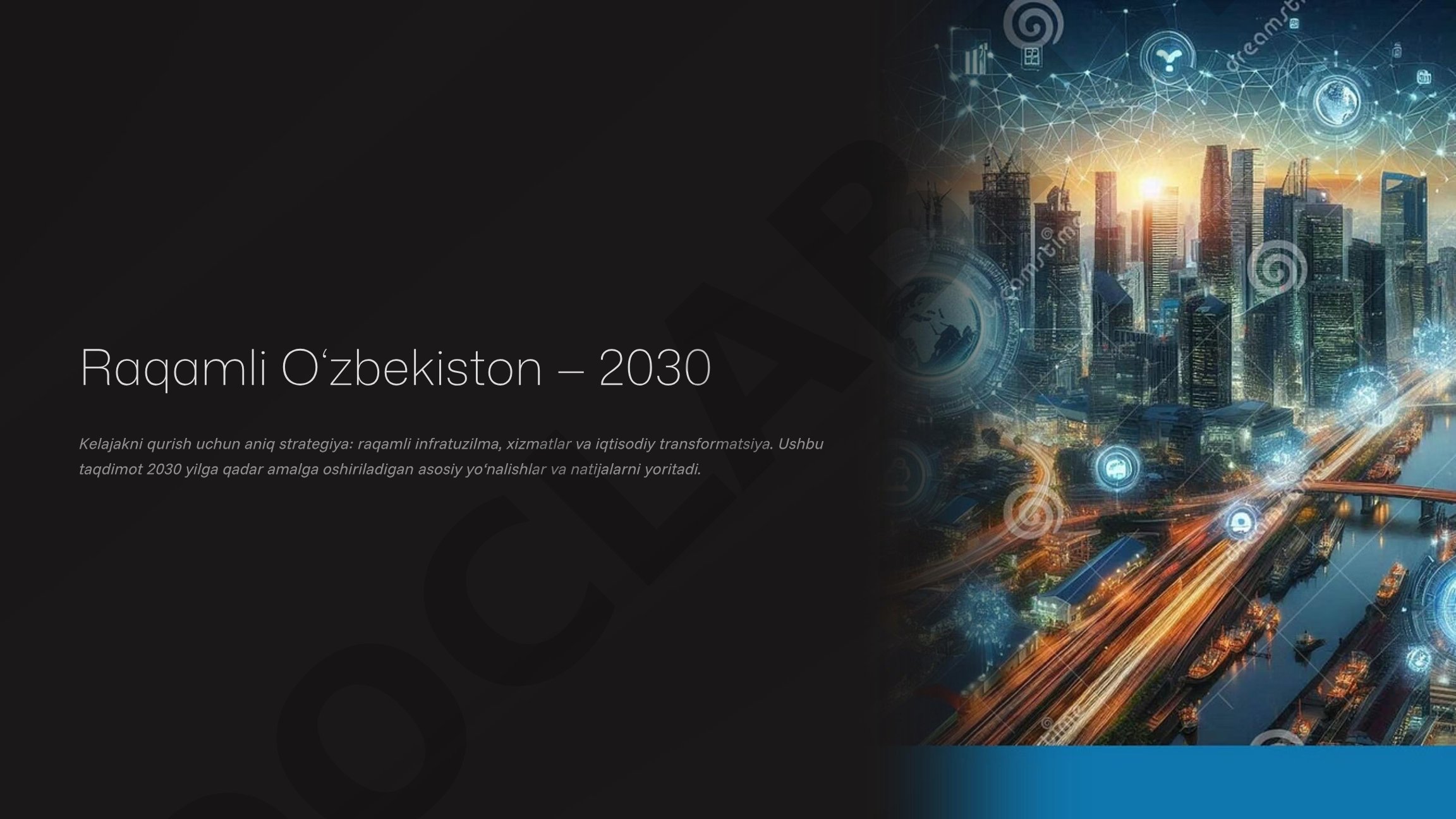 Raqamli O‘zbekiston — 2030