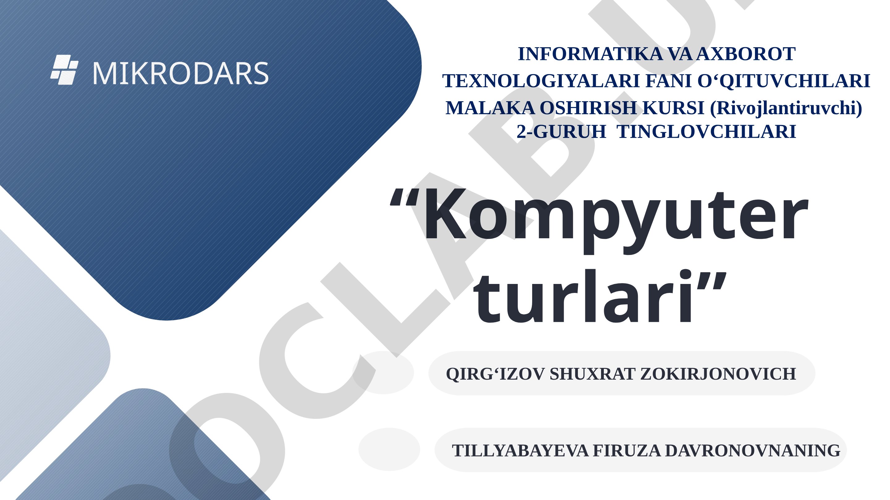 Kompyuter turlari