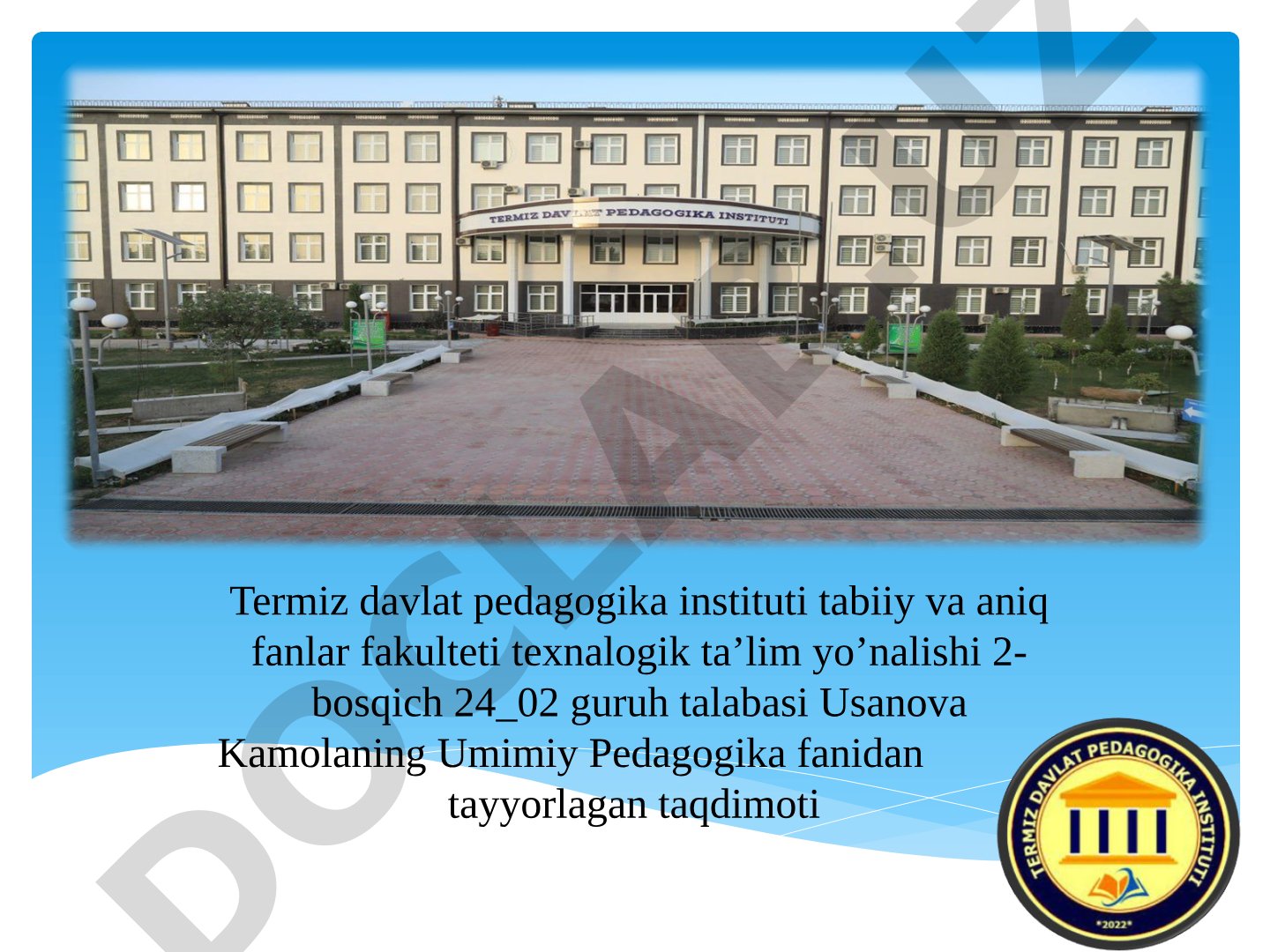 Pedagogika fanining ilmiy tadqiqot metodlari