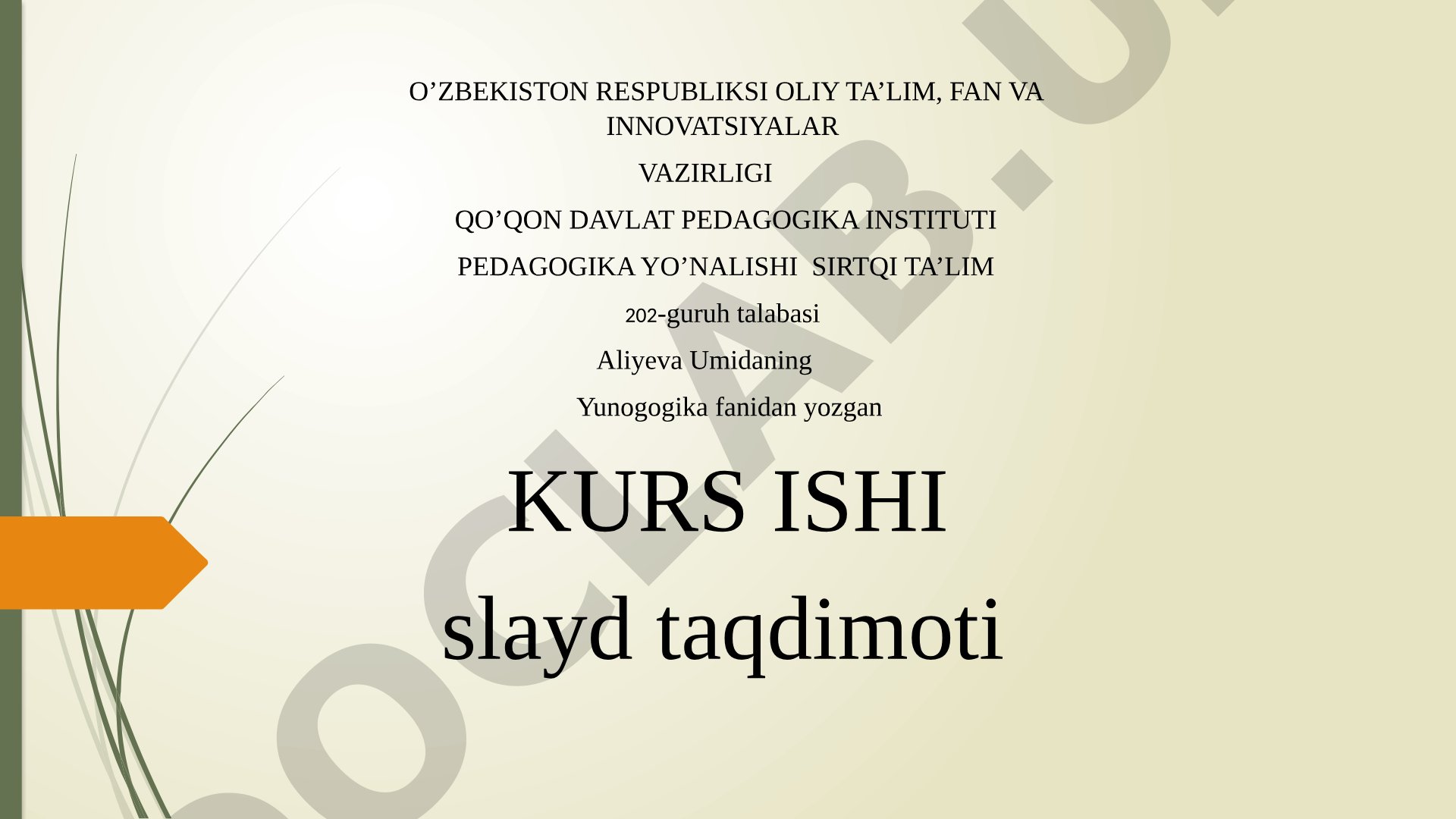 Yunogogikada tarbiya strategiyalarining ilmiy yondashuvlari