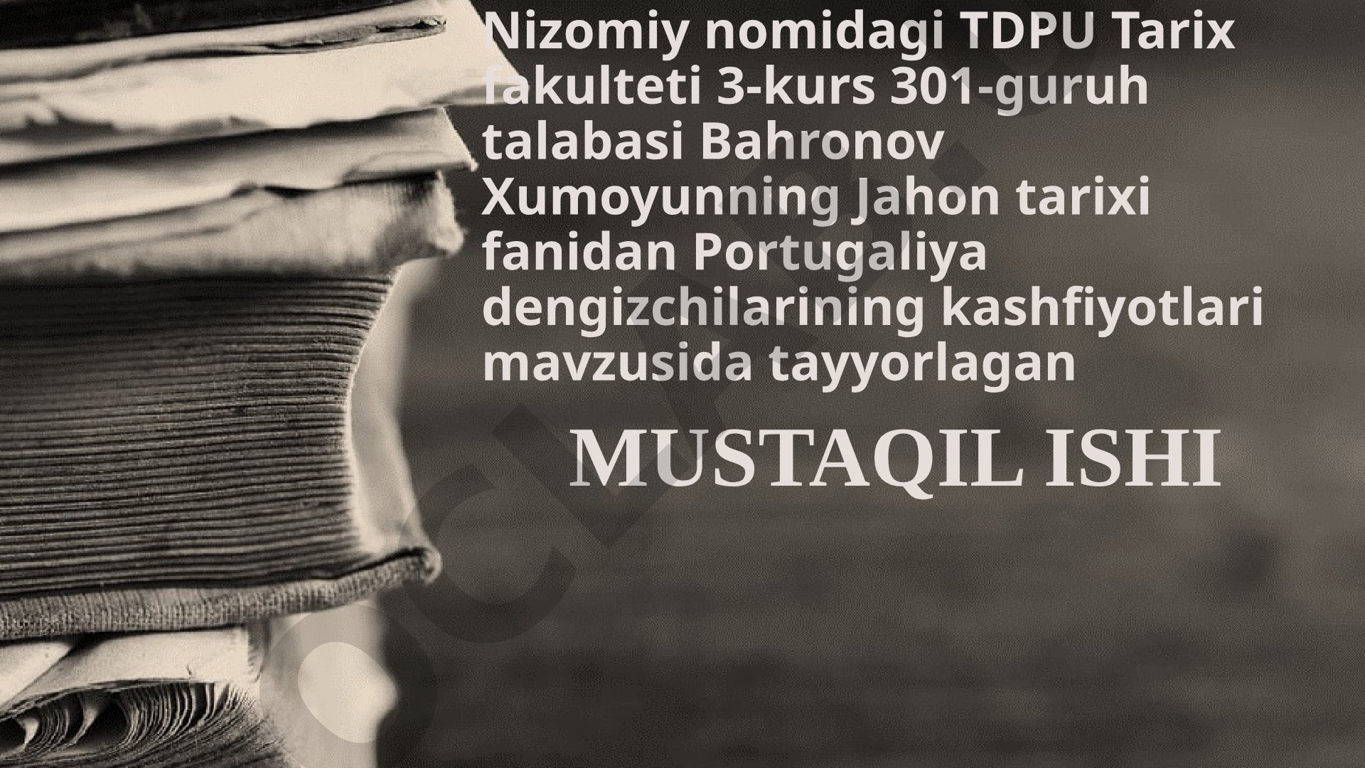 Portugaliya dengizchilarining kashfiyotlari