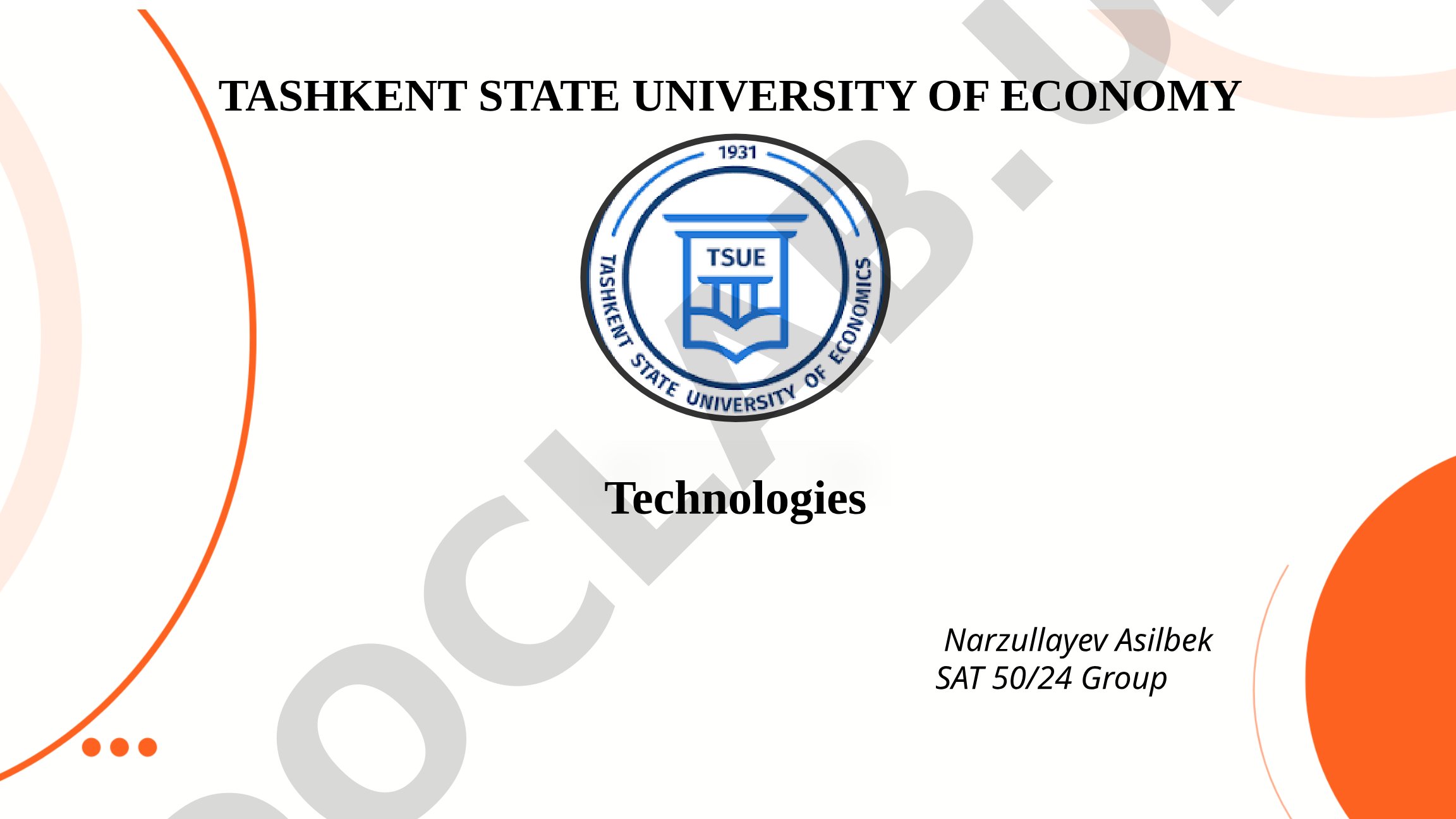Presentation on technologies including AI, machine learning, and quantum computing