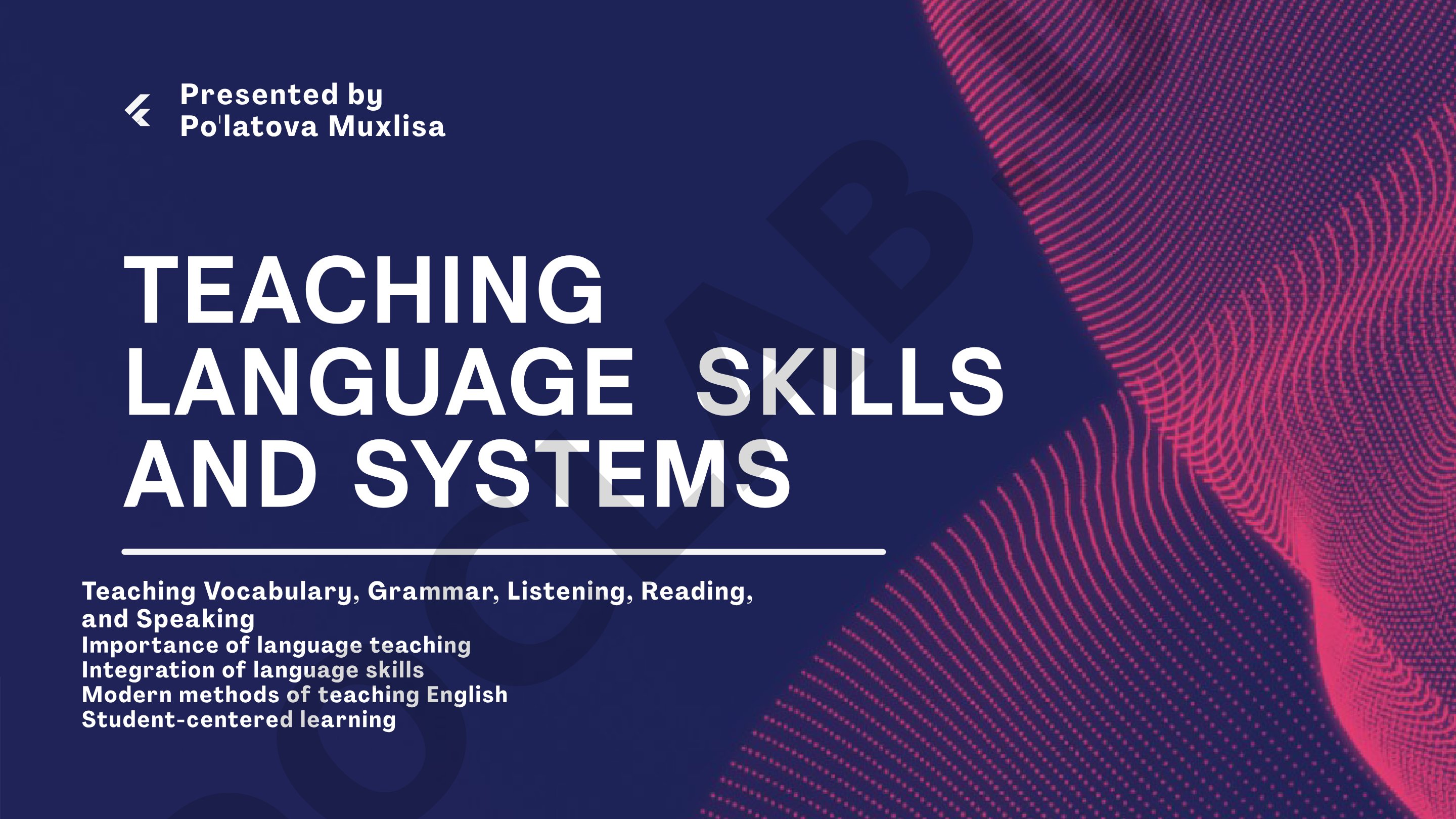 Teaching language skills and systems