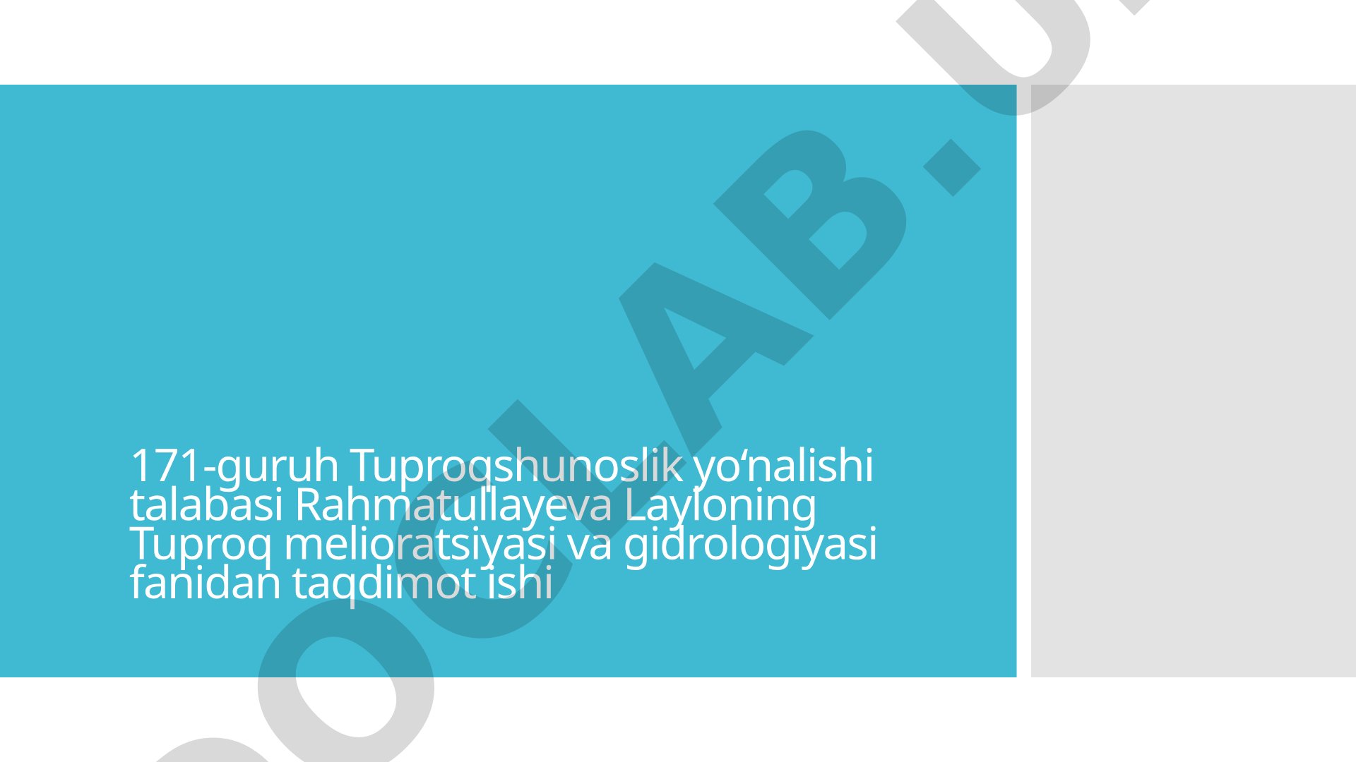 Tuzlar va ularning o'simliklarga ta'siri