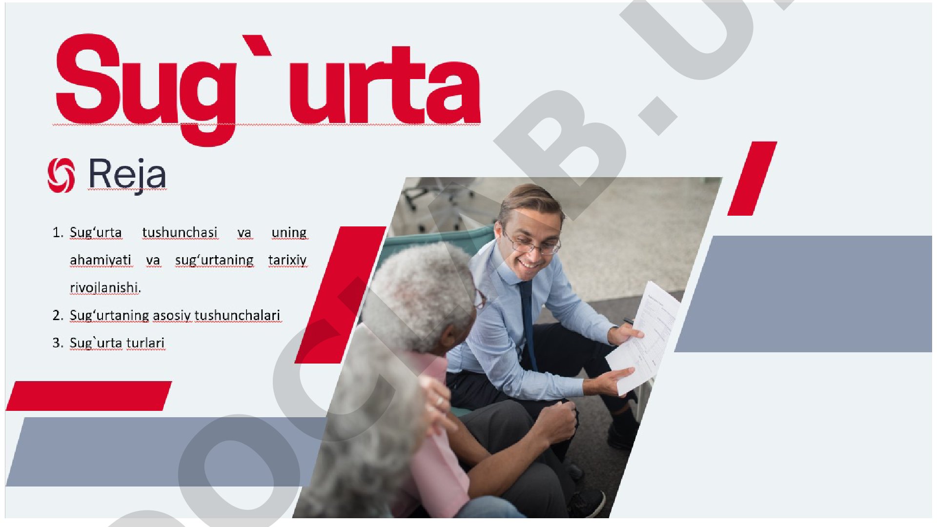 Hayot sug'urtasi klasslari (I-VII) va sug'urta mukofotlarini to'lash tartibi