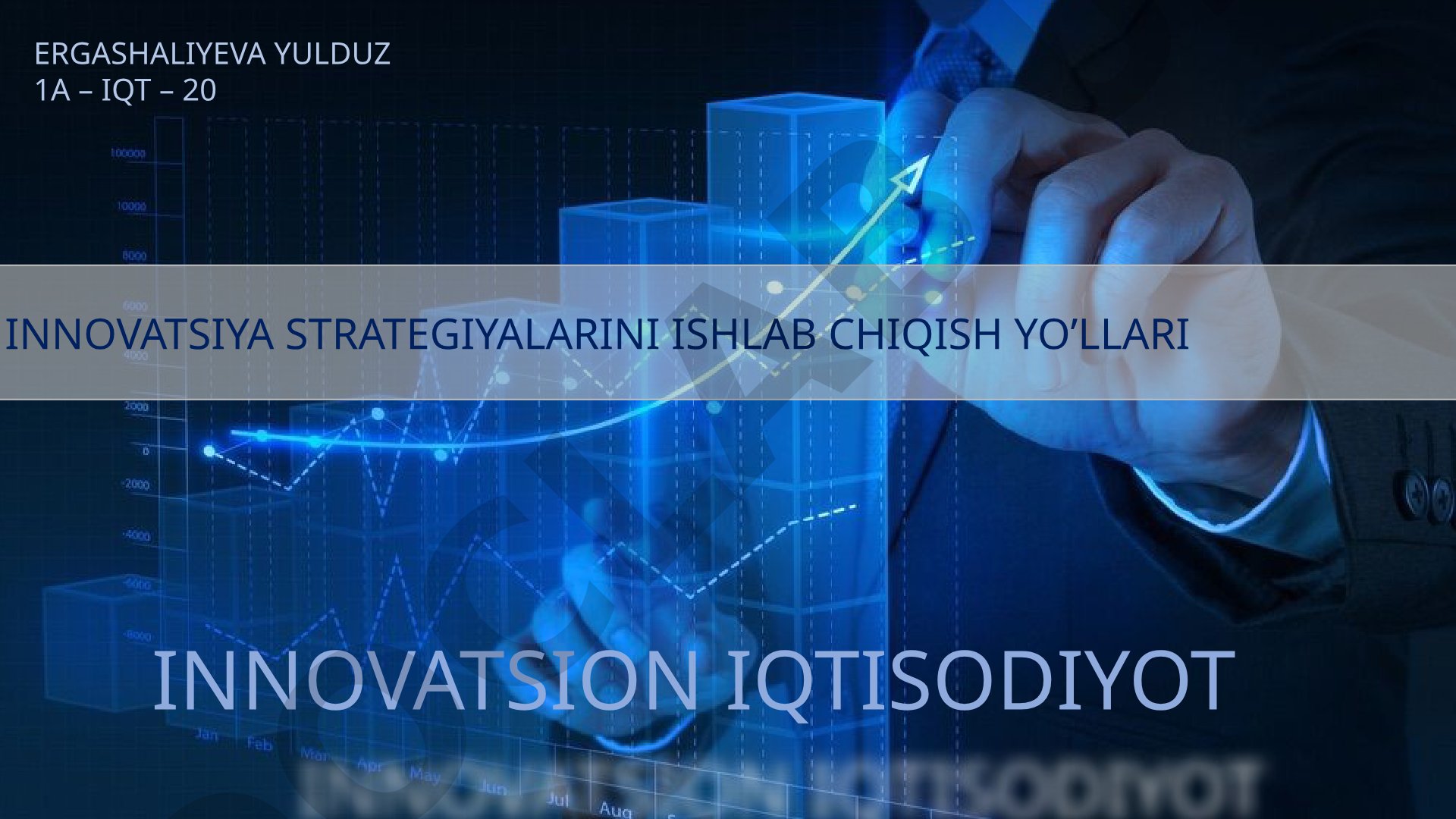 Innovatsiya strategiyalarini ishlab chiqish yo’llari