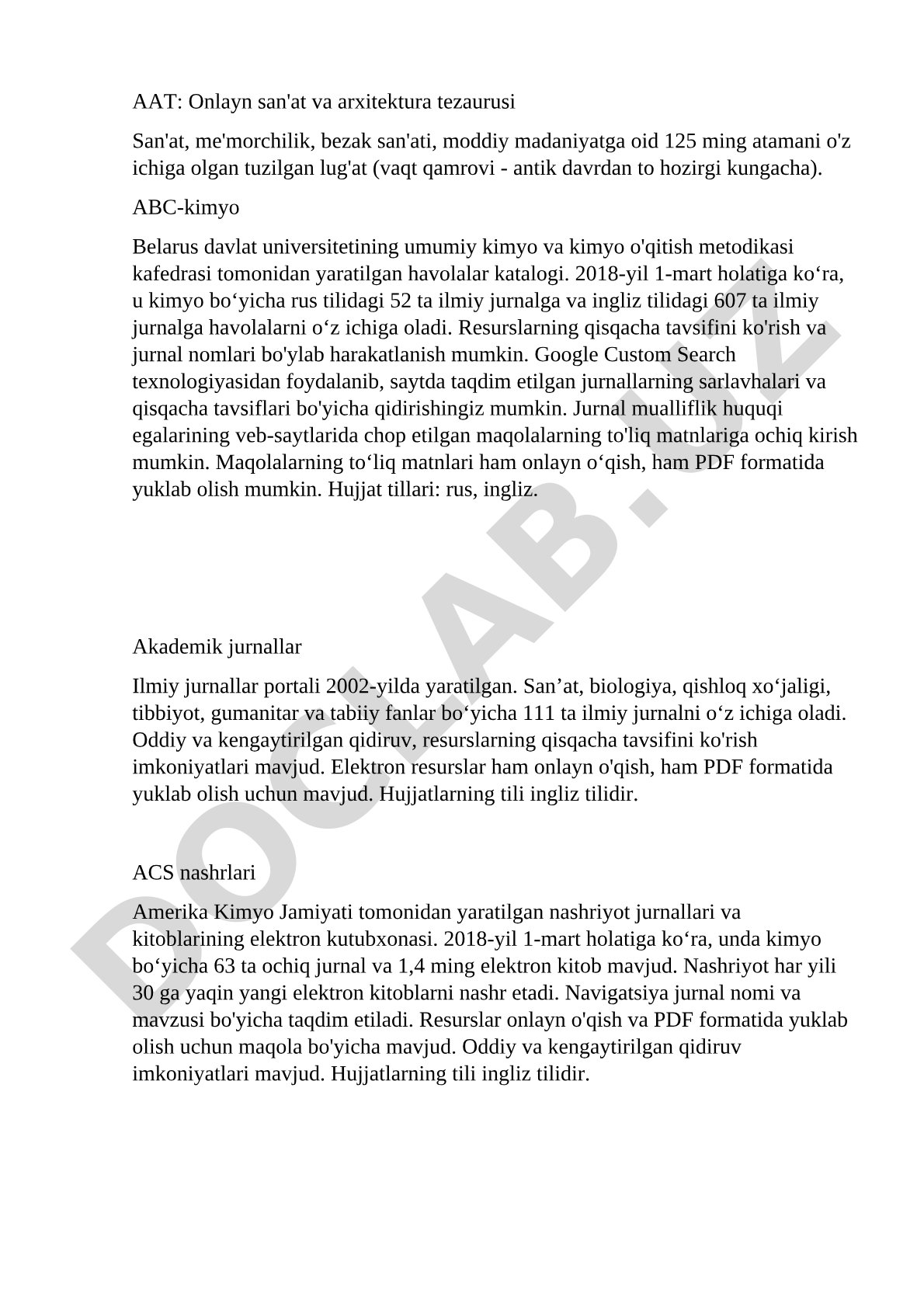 AAT: Onlayn san'at va arxitektura tezaurusi