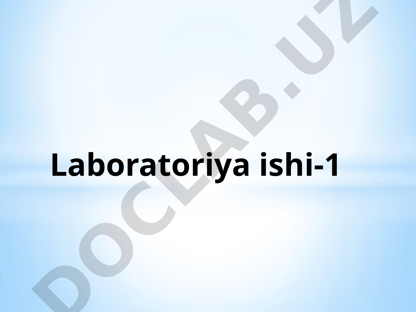 Multimedia texnologiyalari bilan ishlash