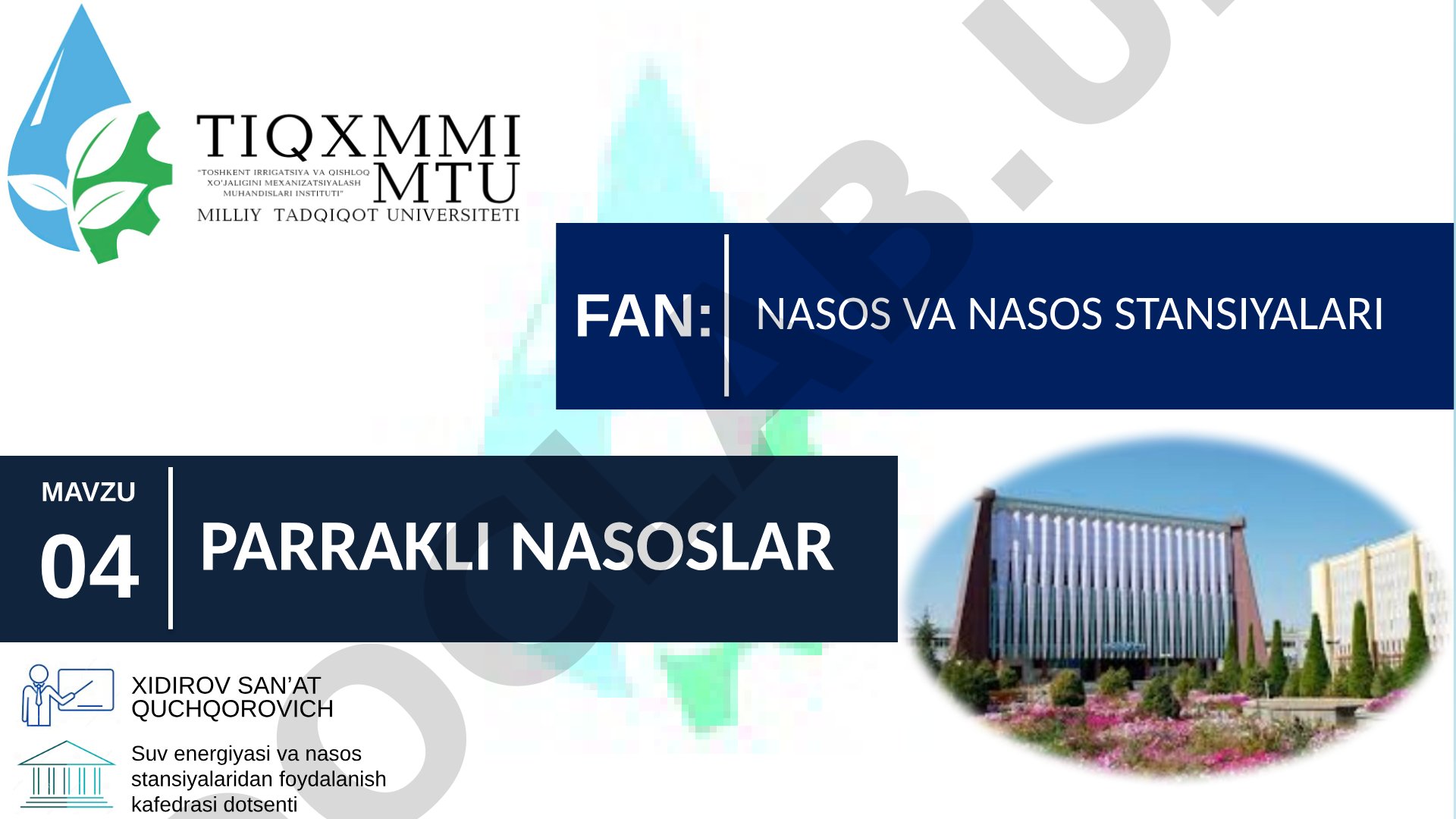 Parrakli nasoslar