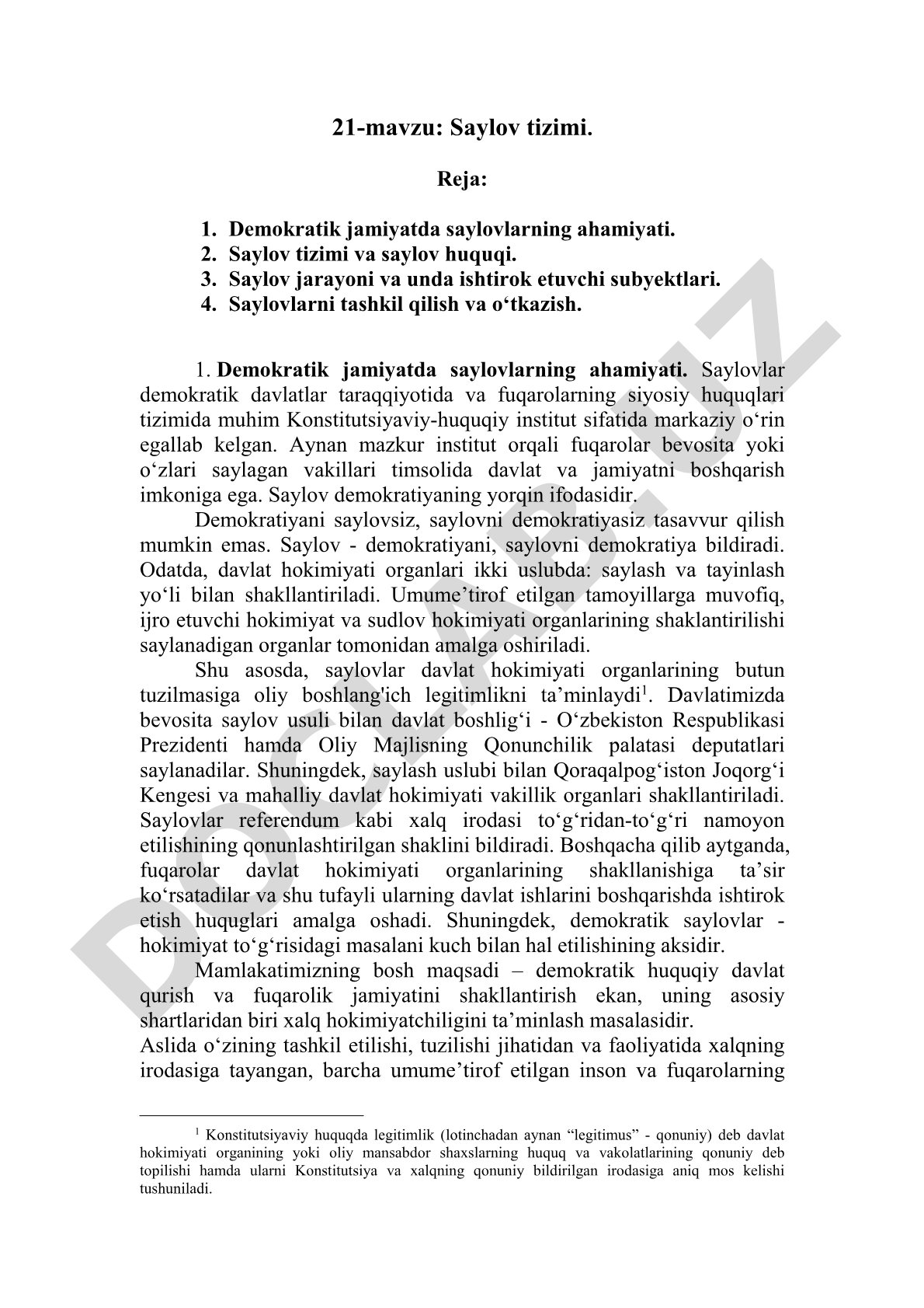 Saylov tizimi