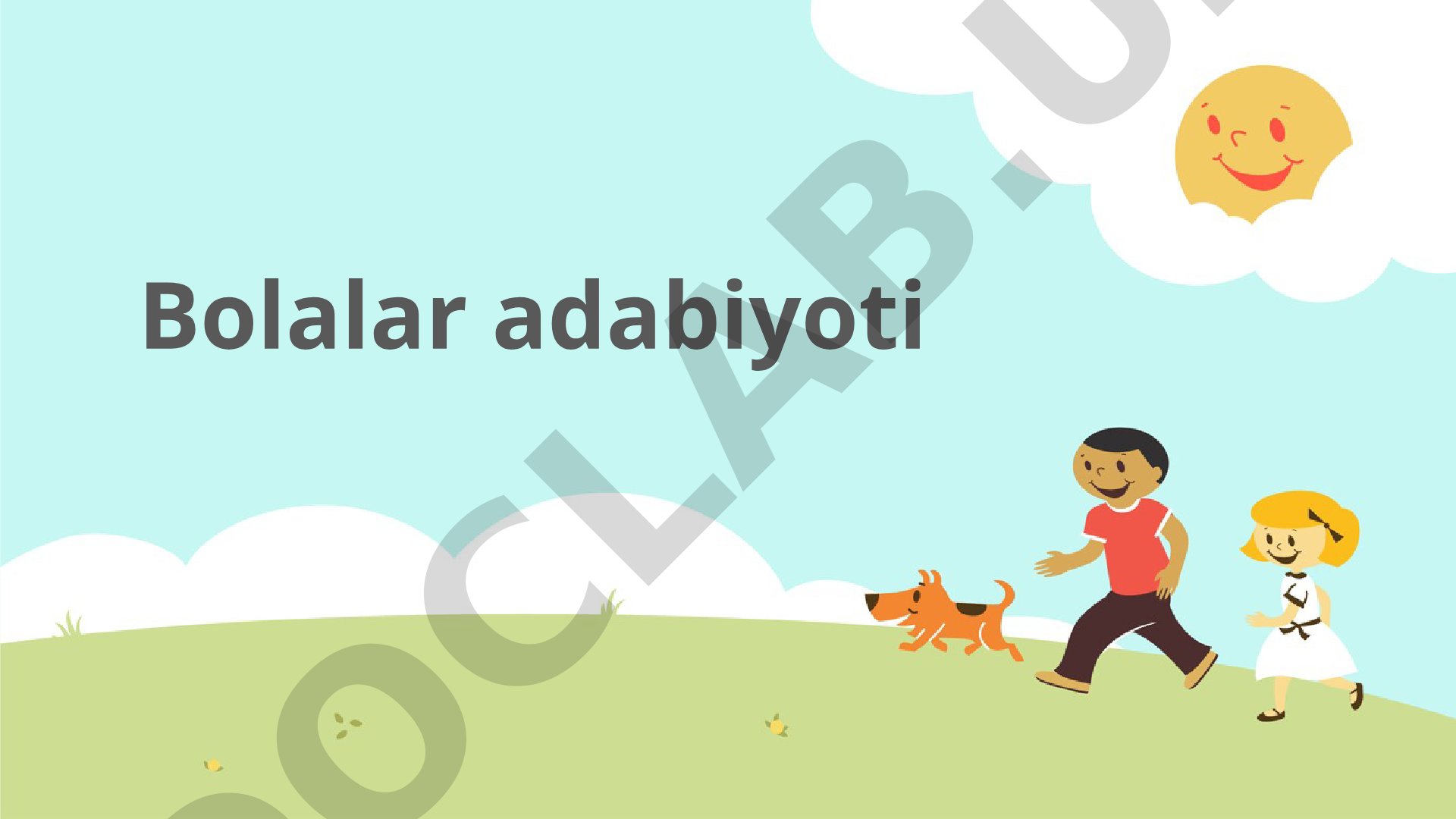 Bolalar adabiyoti istilohi, paydo bo'lish omillari va kitobxonlik tafovuti haqida testlar