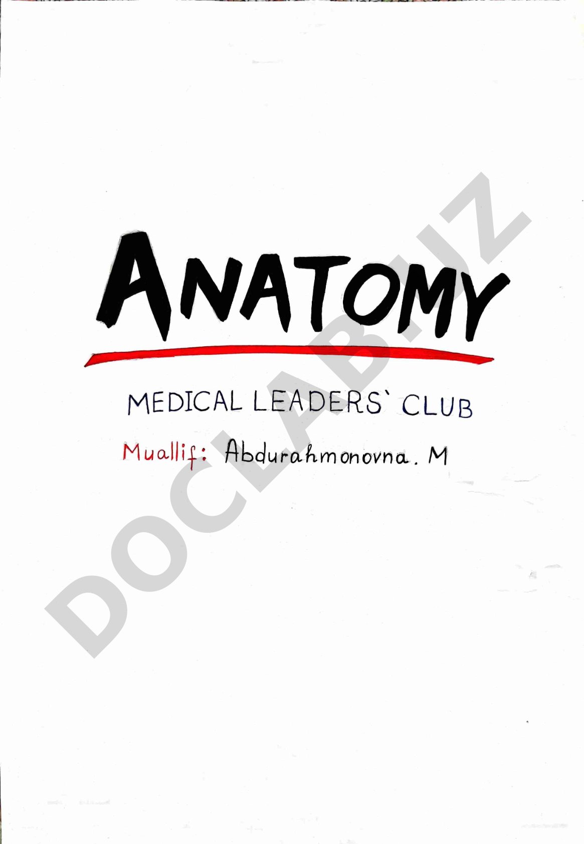 MEDICAL LEADERS’ CLUB