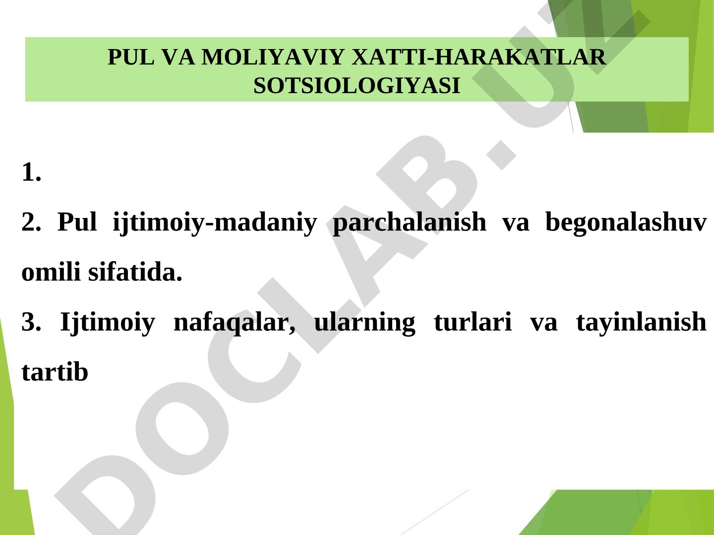 Pul va moliyaviy xatti-harakatlar sotsiologiyasi