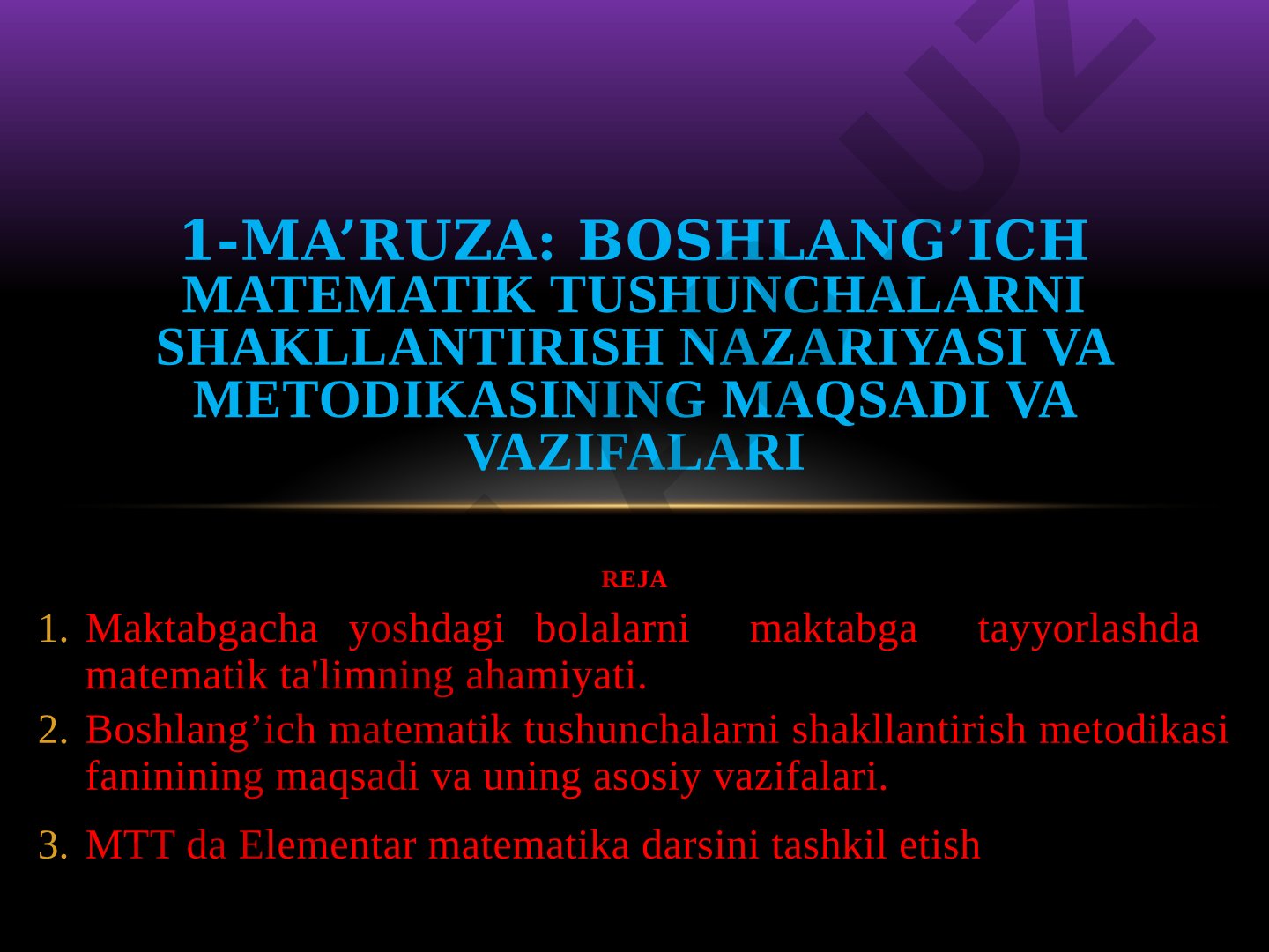 Maktabgacha yoshdagi bolalarni maktabga tayyorlashda matematik ta'limning ahamiyati