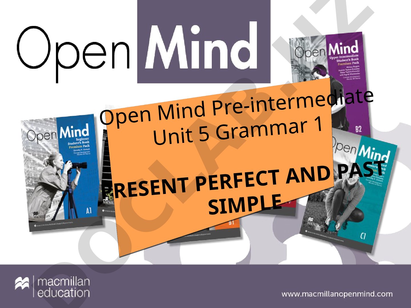 Present Perfect and Past Simple Grammar
