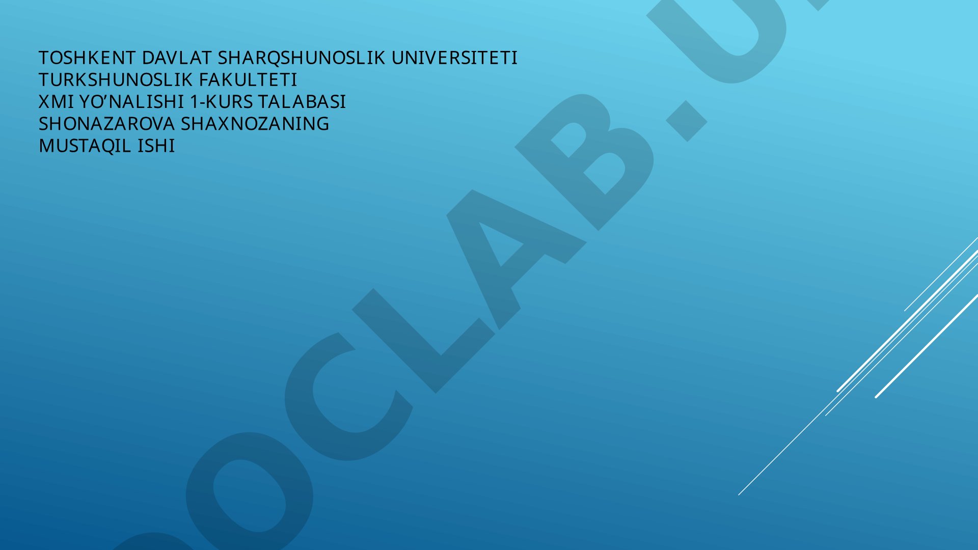 Jon Stuard Millning iqtisodiy qarashlari va asarlari haqida
