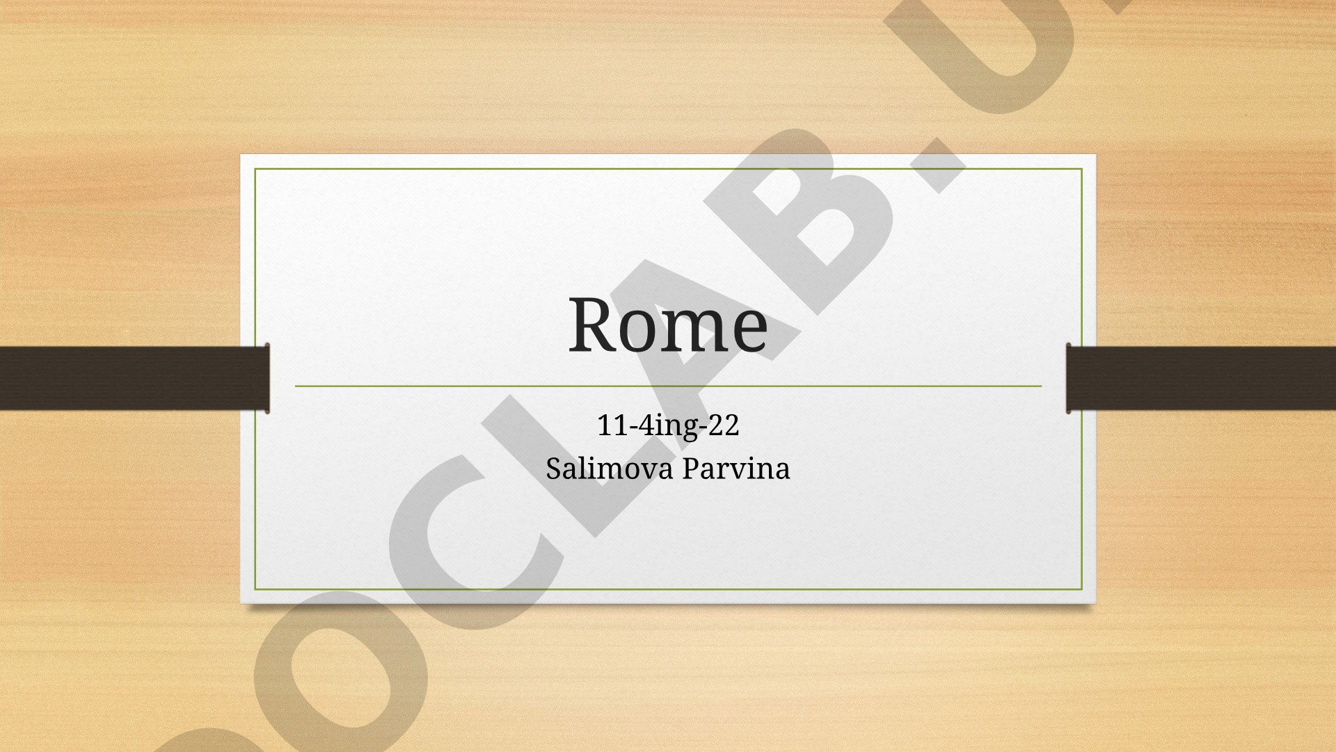 Rome 11-4ing-22 Salimova Parvina