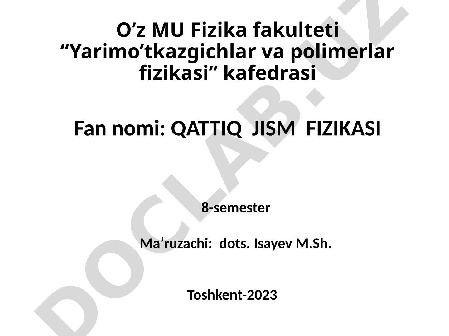 Qattiq jismlarning issiqlikdan kengayishi