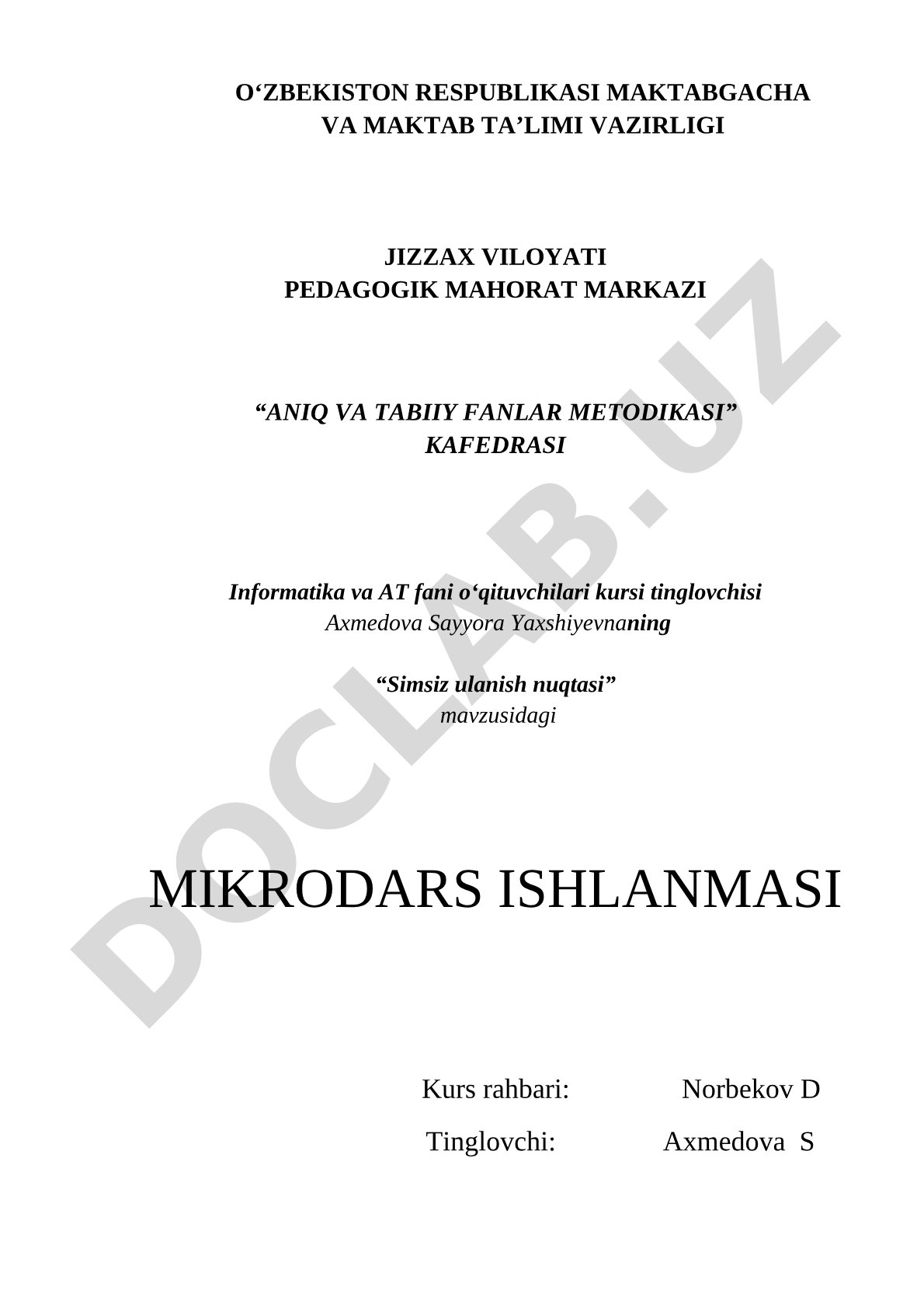 Simsiz ulanish nuqtasi