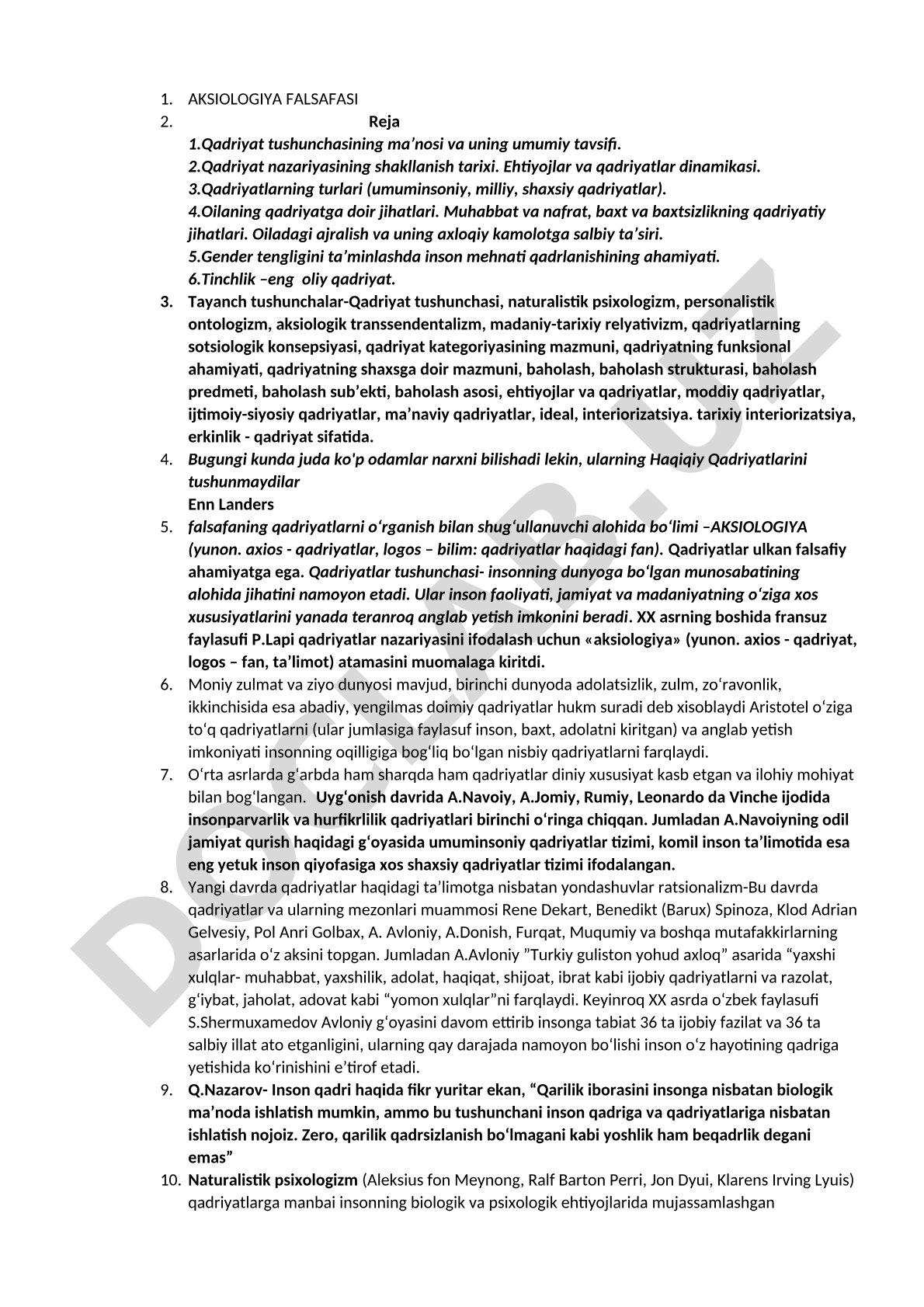 Aksiologiya falsafasi