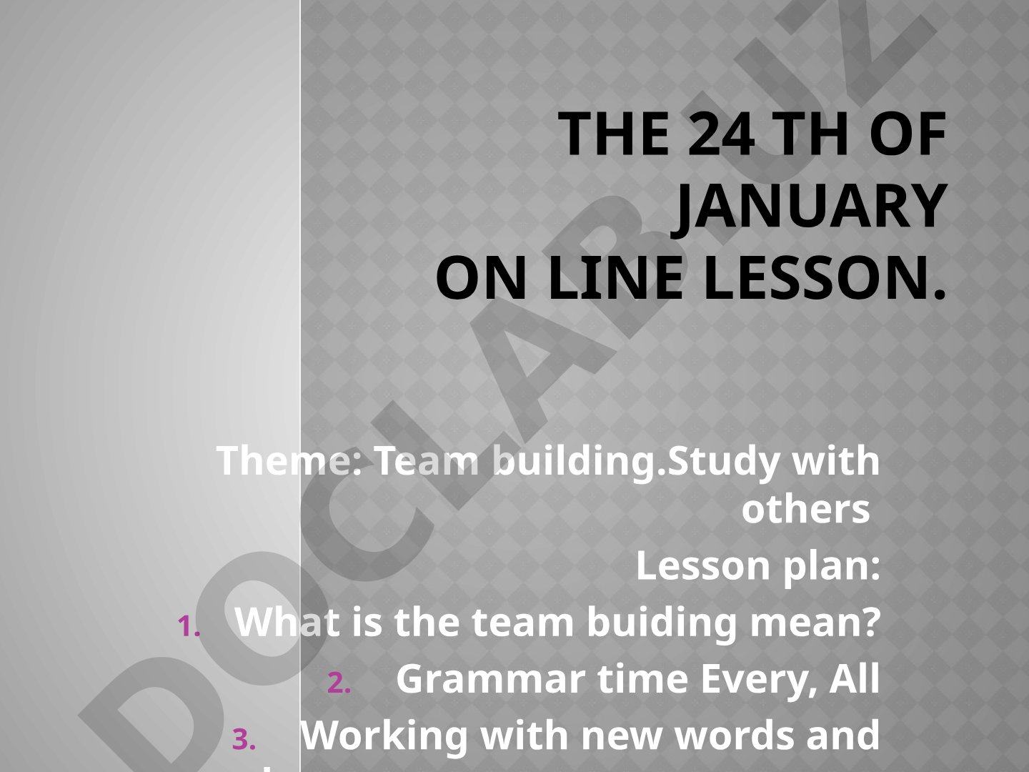 Team building