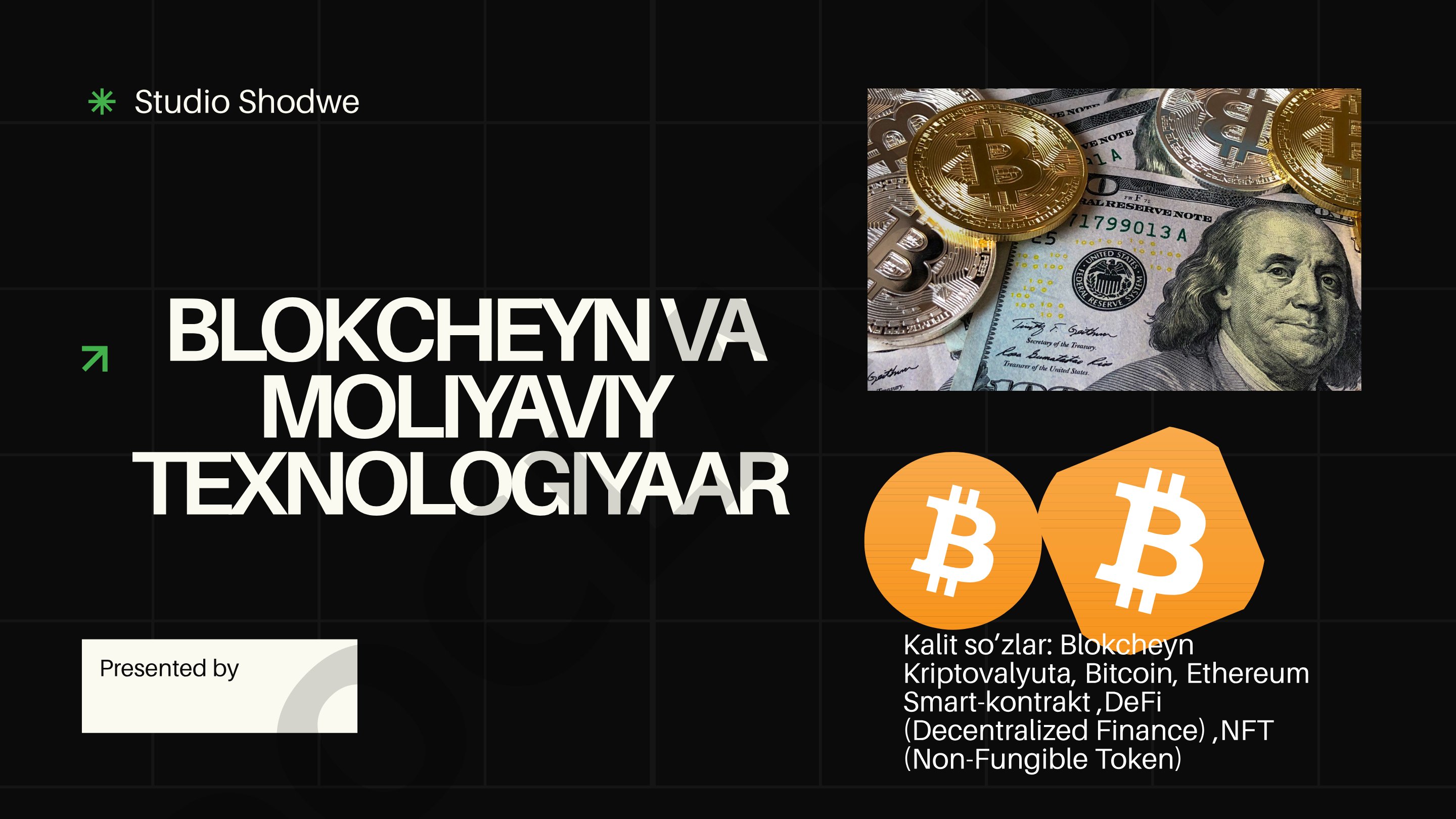Blokcheyn va moliyaviy texnologiyalar