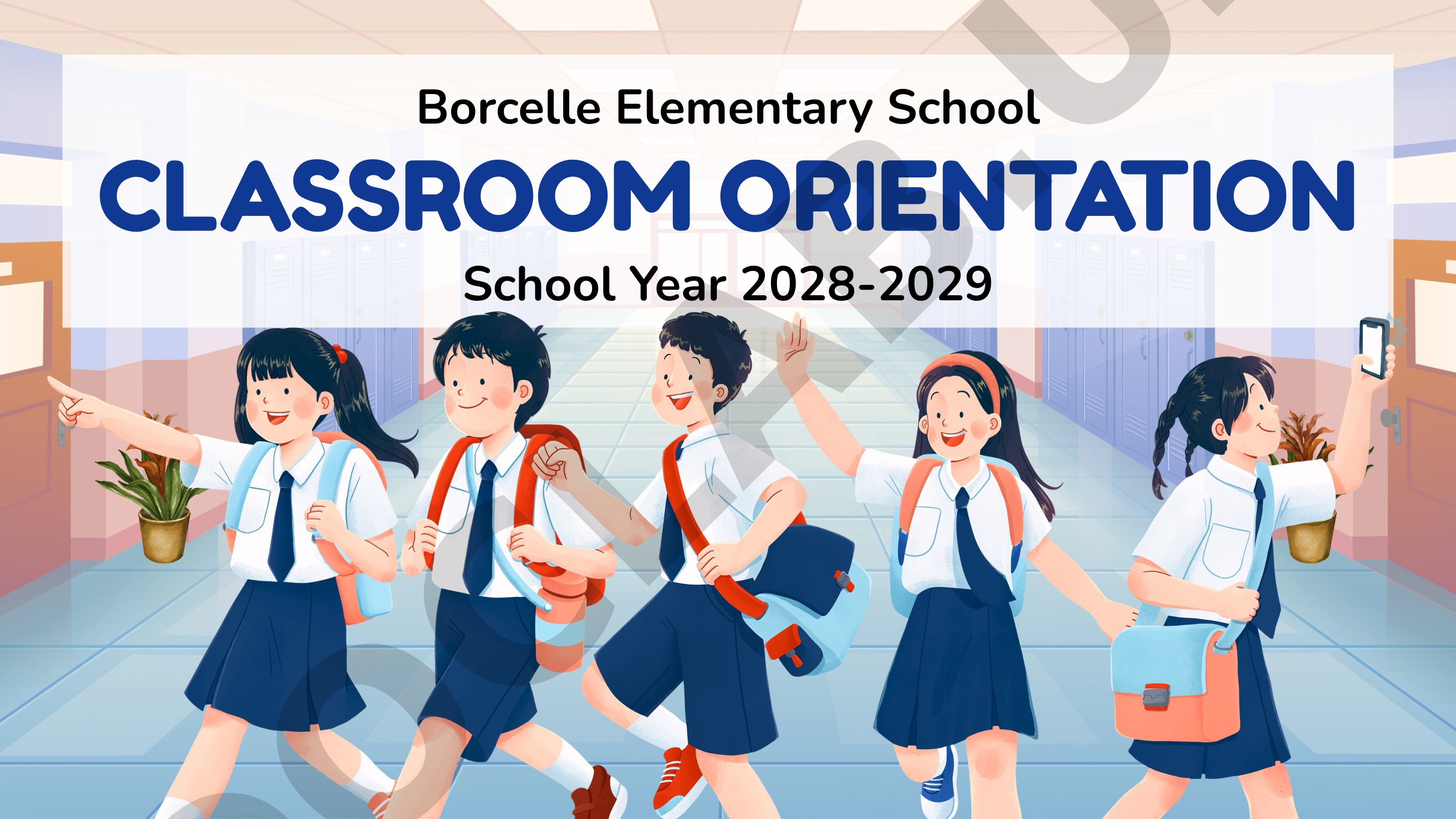 Classroom Orientation