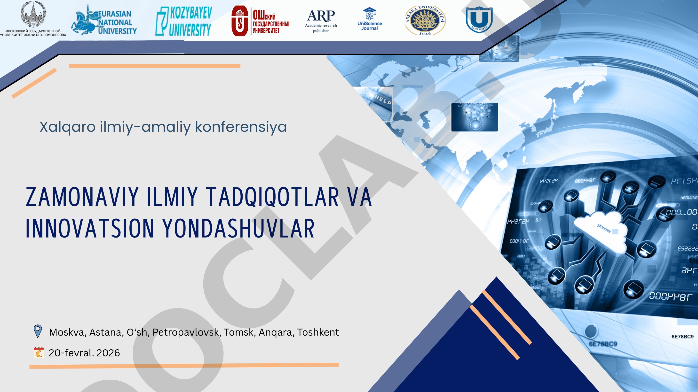 Zamonaviy ilmiy tadqiqotlar va innovatsion yondashuvlar