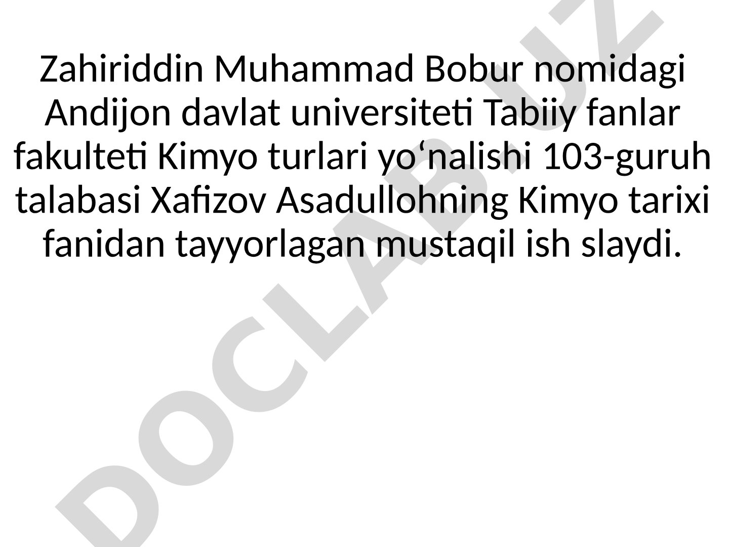 Kimyo sohasidagi Nobel mukofoti sovrindorlari