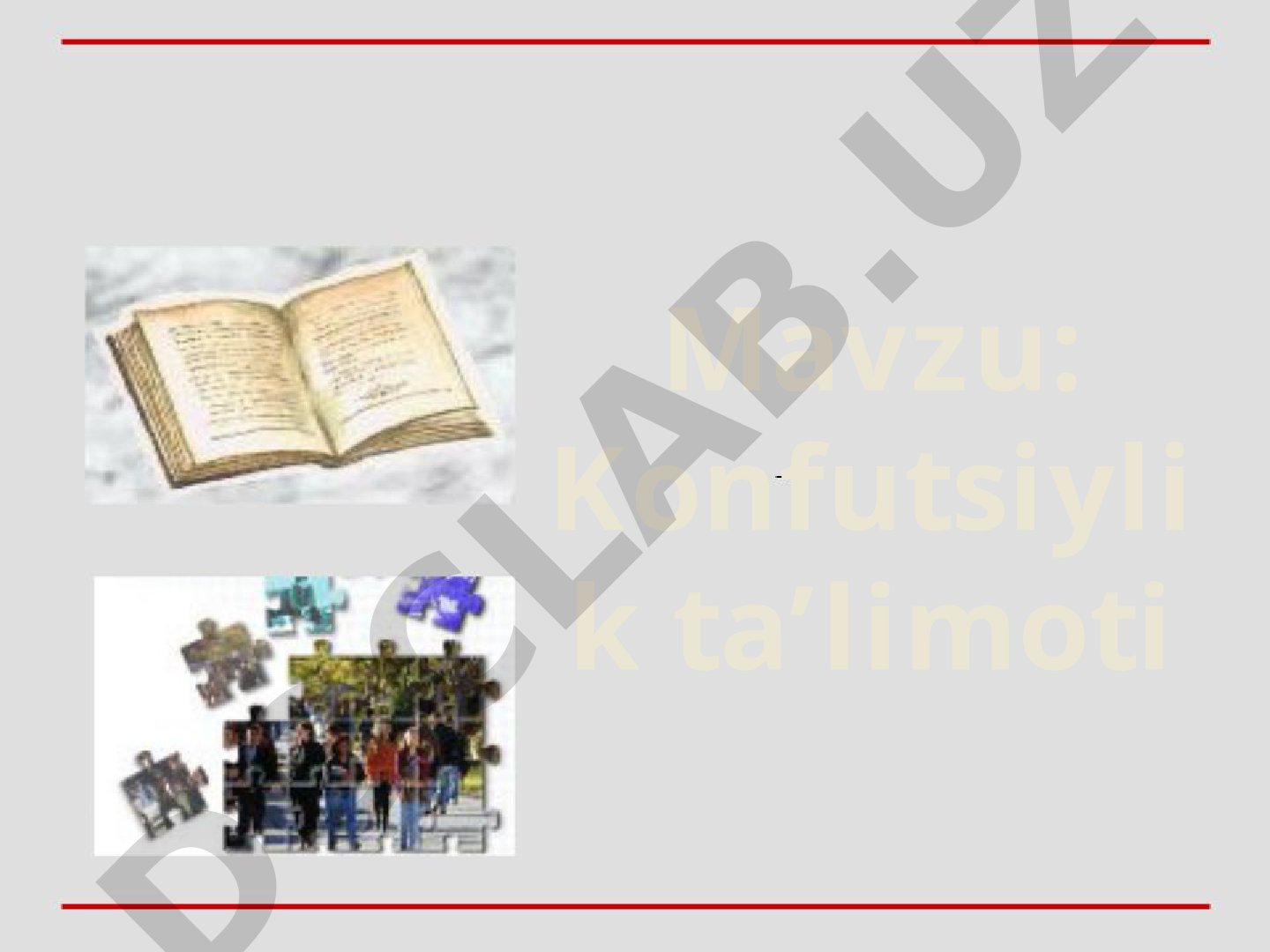 Konfutsiylik ta’limoti