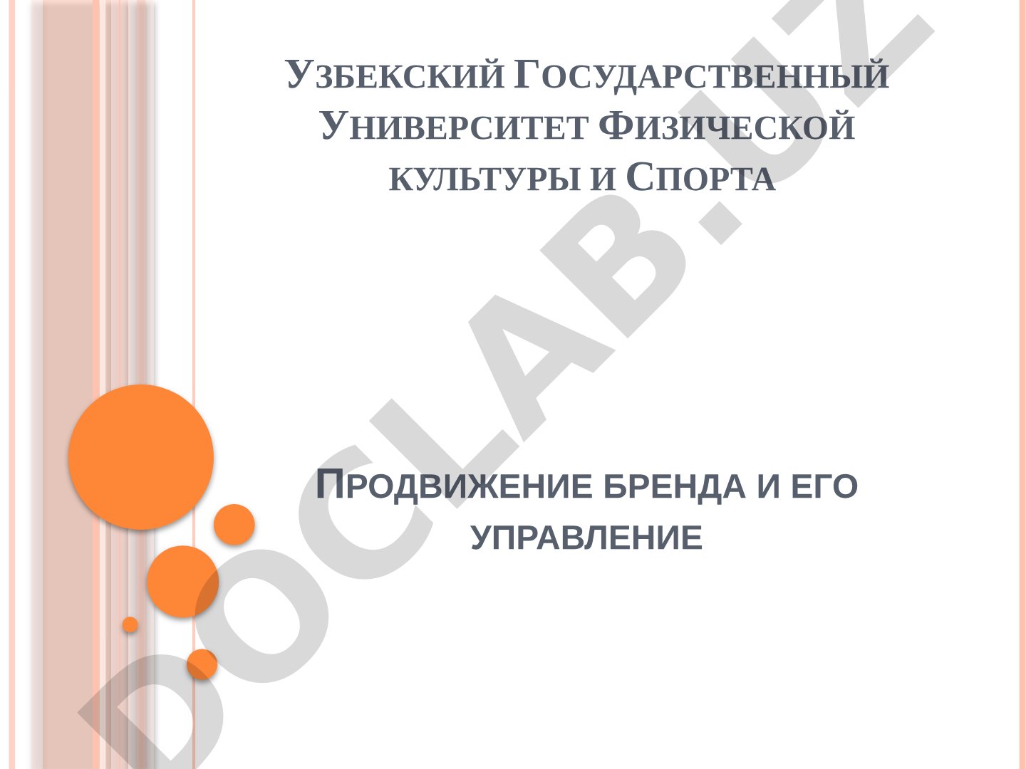 Продвижение бренда и его управление