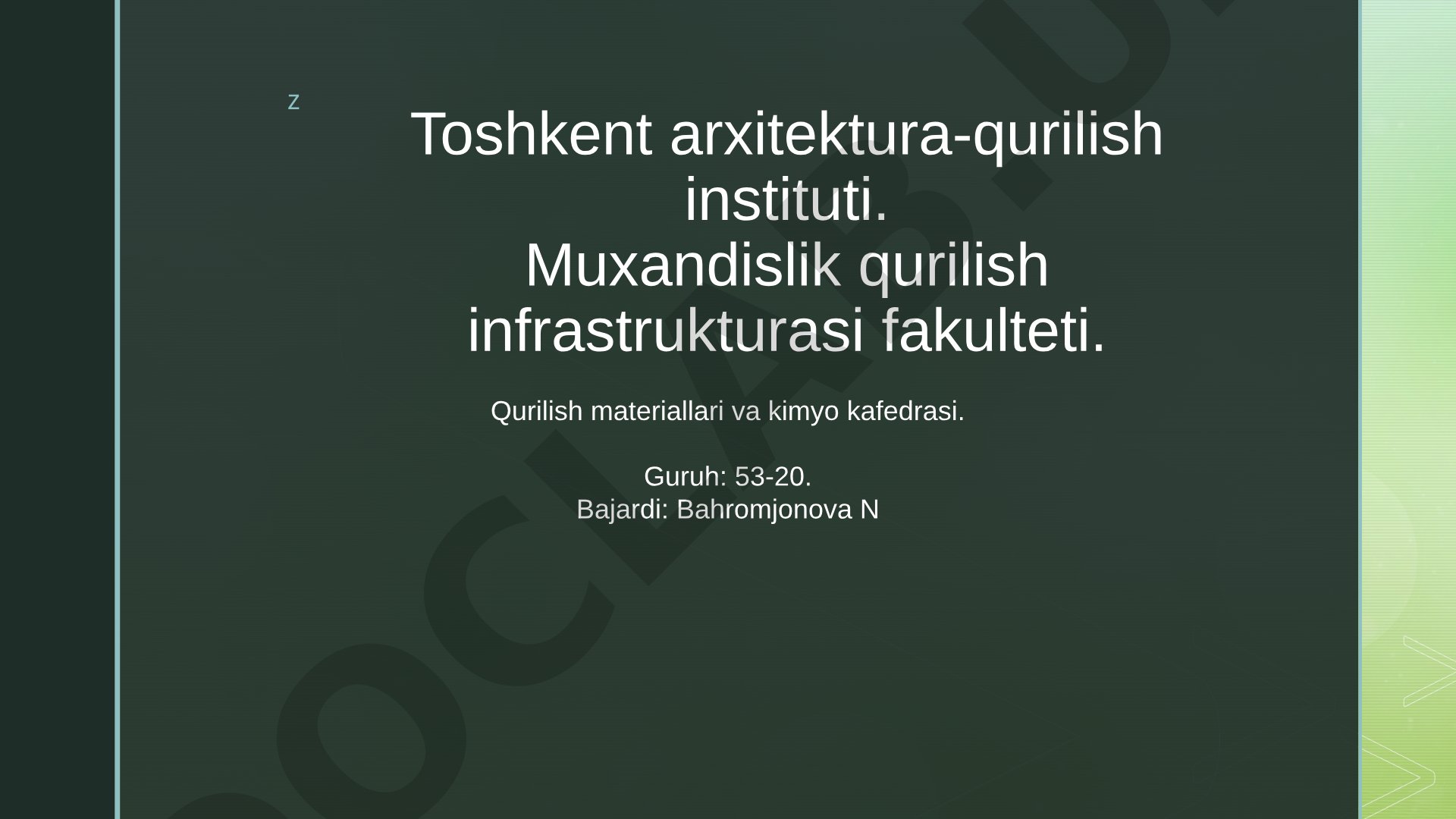 Landshaft dizayni tushunchasining mohiyati