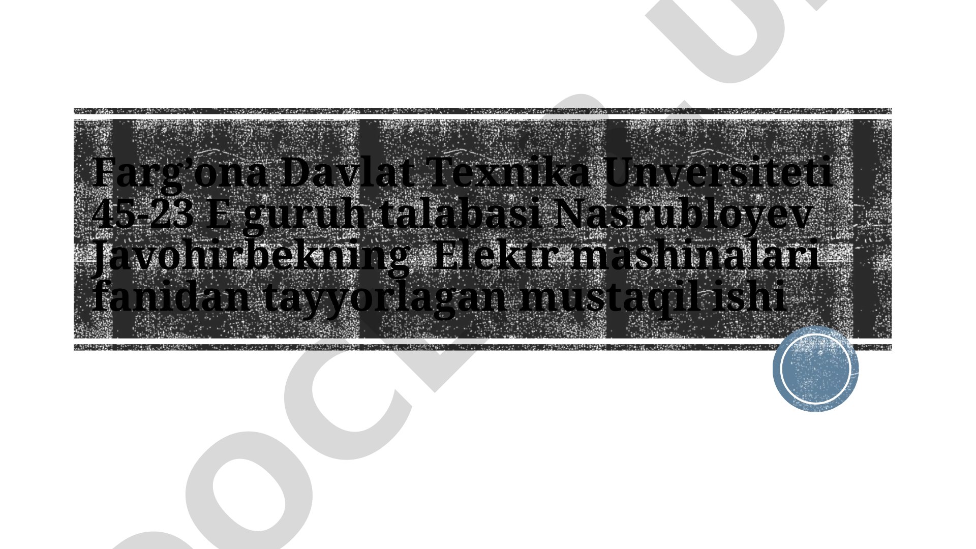 Kollektorli mashinalarning turlari va qo'llanilish sohasi