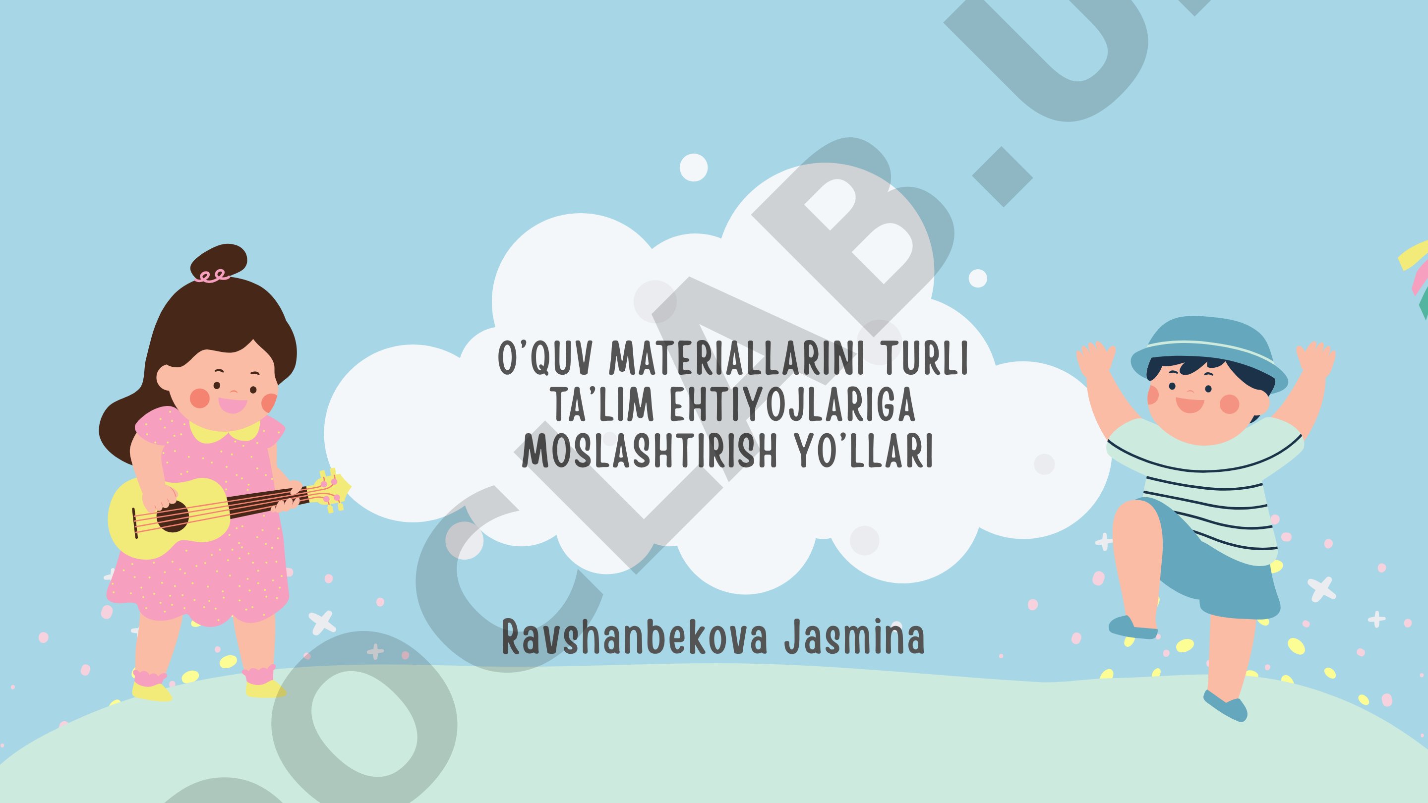 O'quv materiallarini turli ta'lim ehtiyojlariga moslashtirish yo'llari
