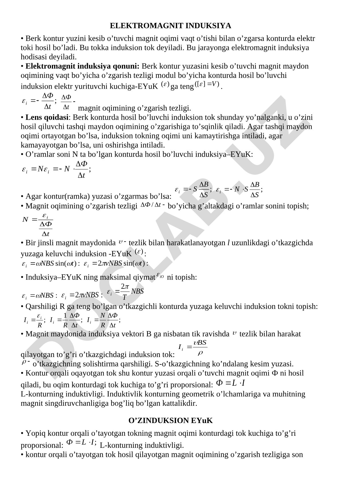 Elektromagnit induksiya