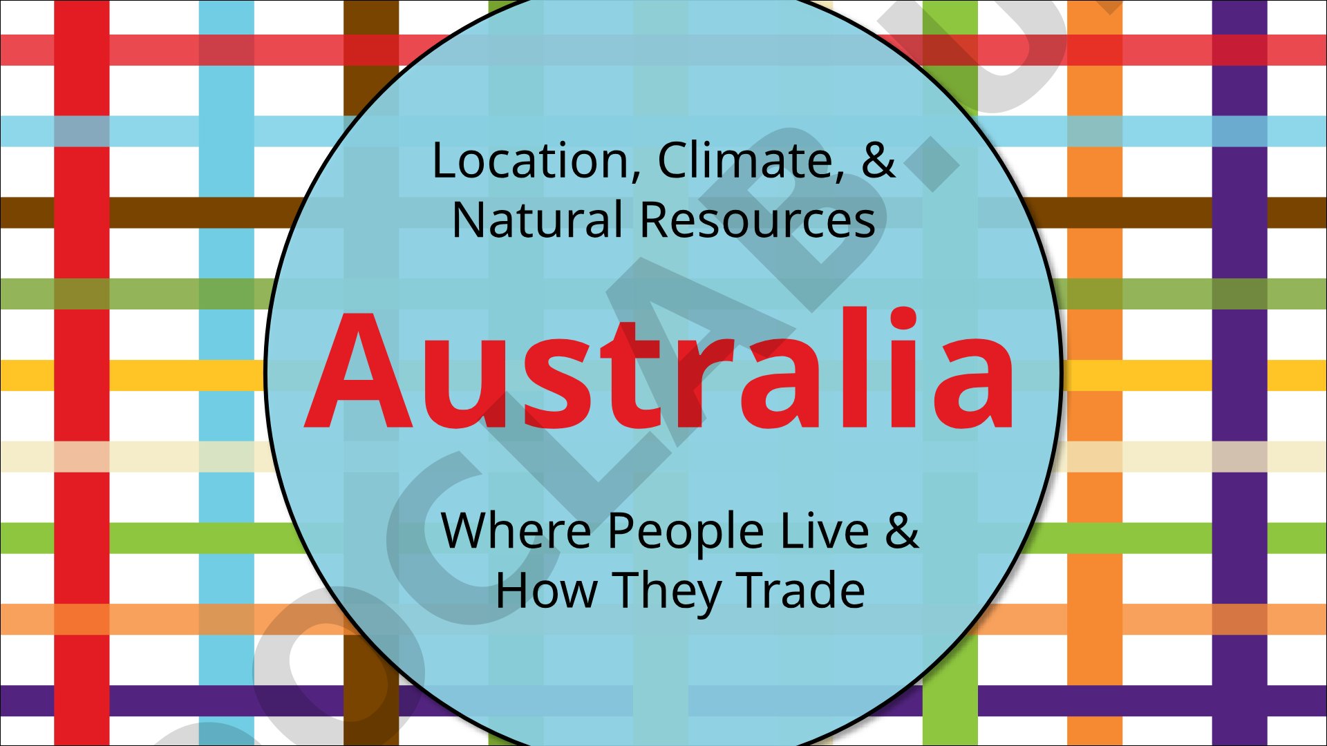 Australia: Location, Climate, Natural Resources, and Settlement