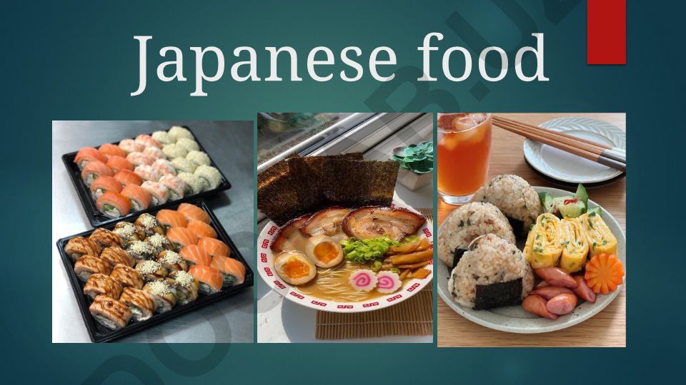 Traditional Japanese cuisine and popular dishes