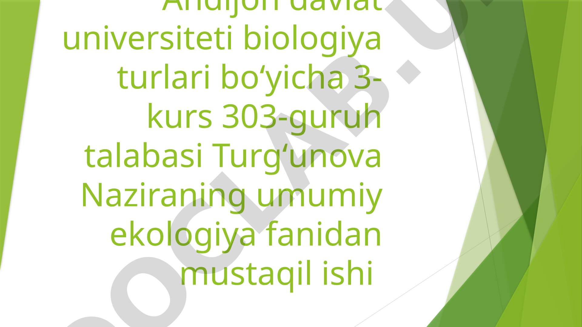 Abiotik va biotik omillar