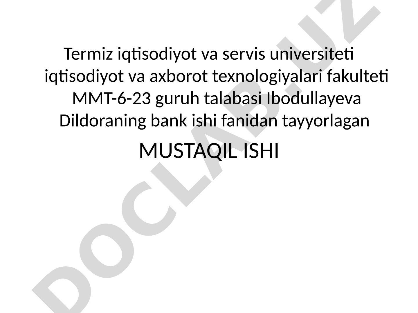 Tijorat banklarining yangi xizmat turlari